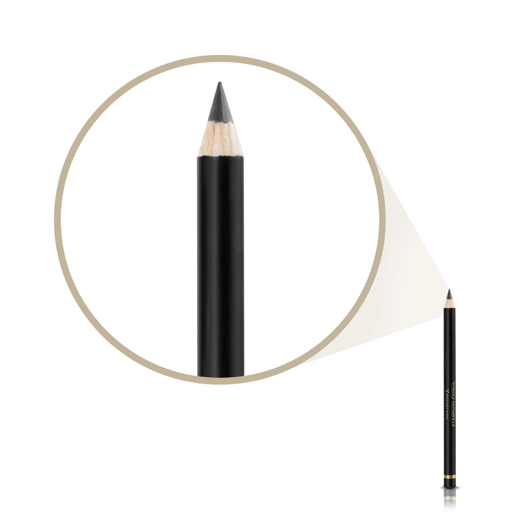 Max Factor Eyebrow Pencil 01 Ebony 4g - Image 4