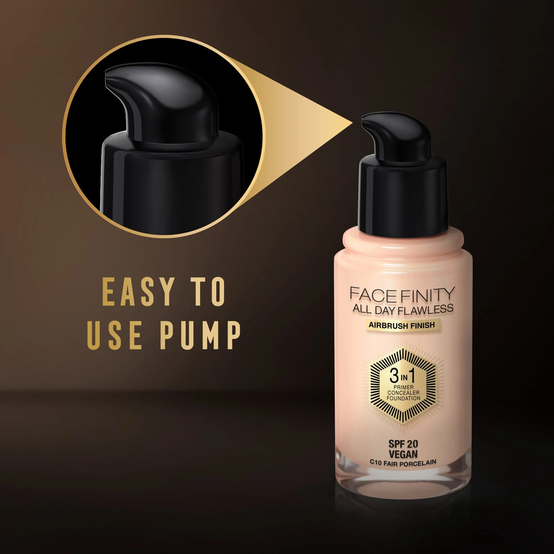Max Factor Facefinity All Day Flawless 3 In 1 Foundation Matte Finish 30ml - Image 103