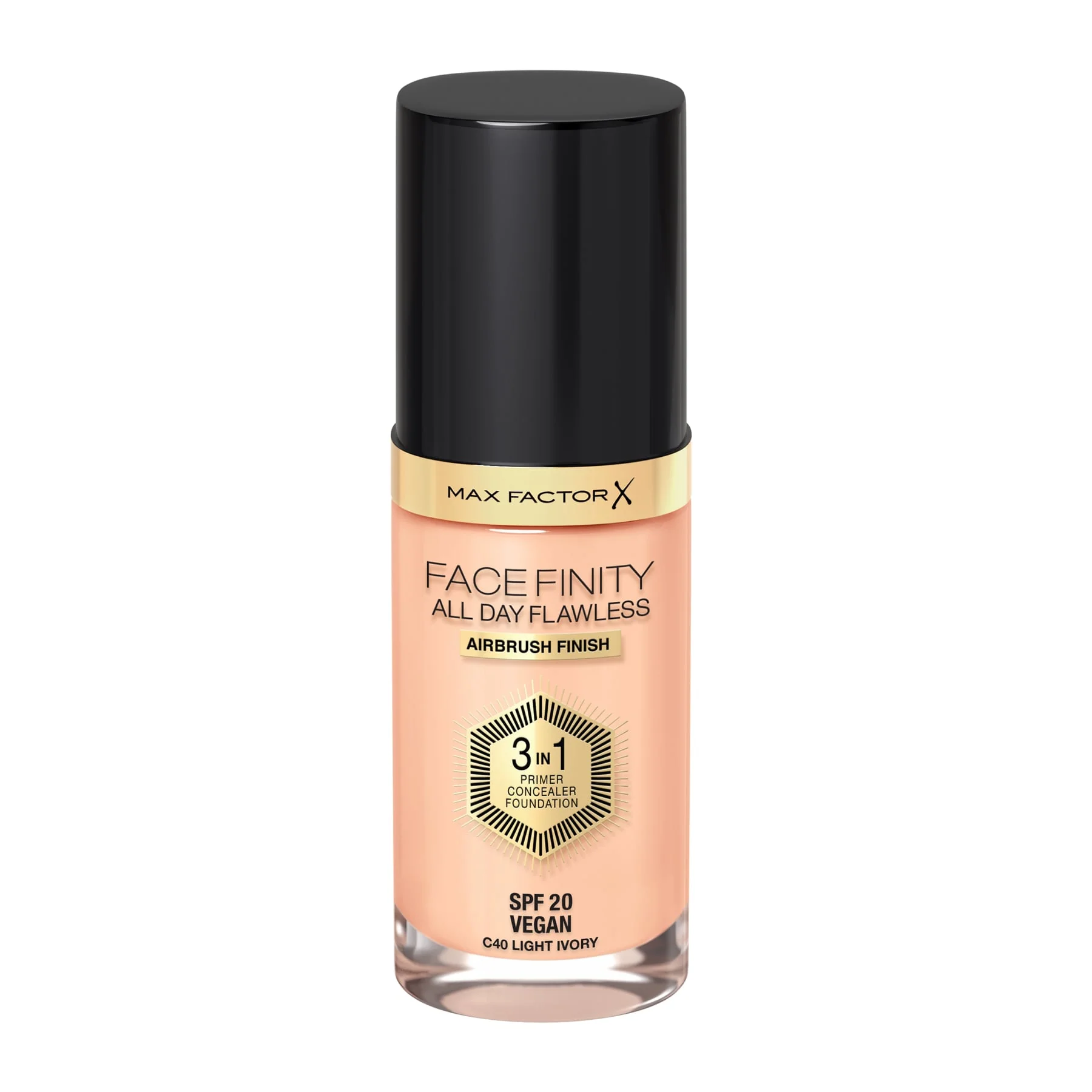 Max Factor Facefinity All Day Flawless 3 In 1 Foundation Matte Finish 30ml - Image 105