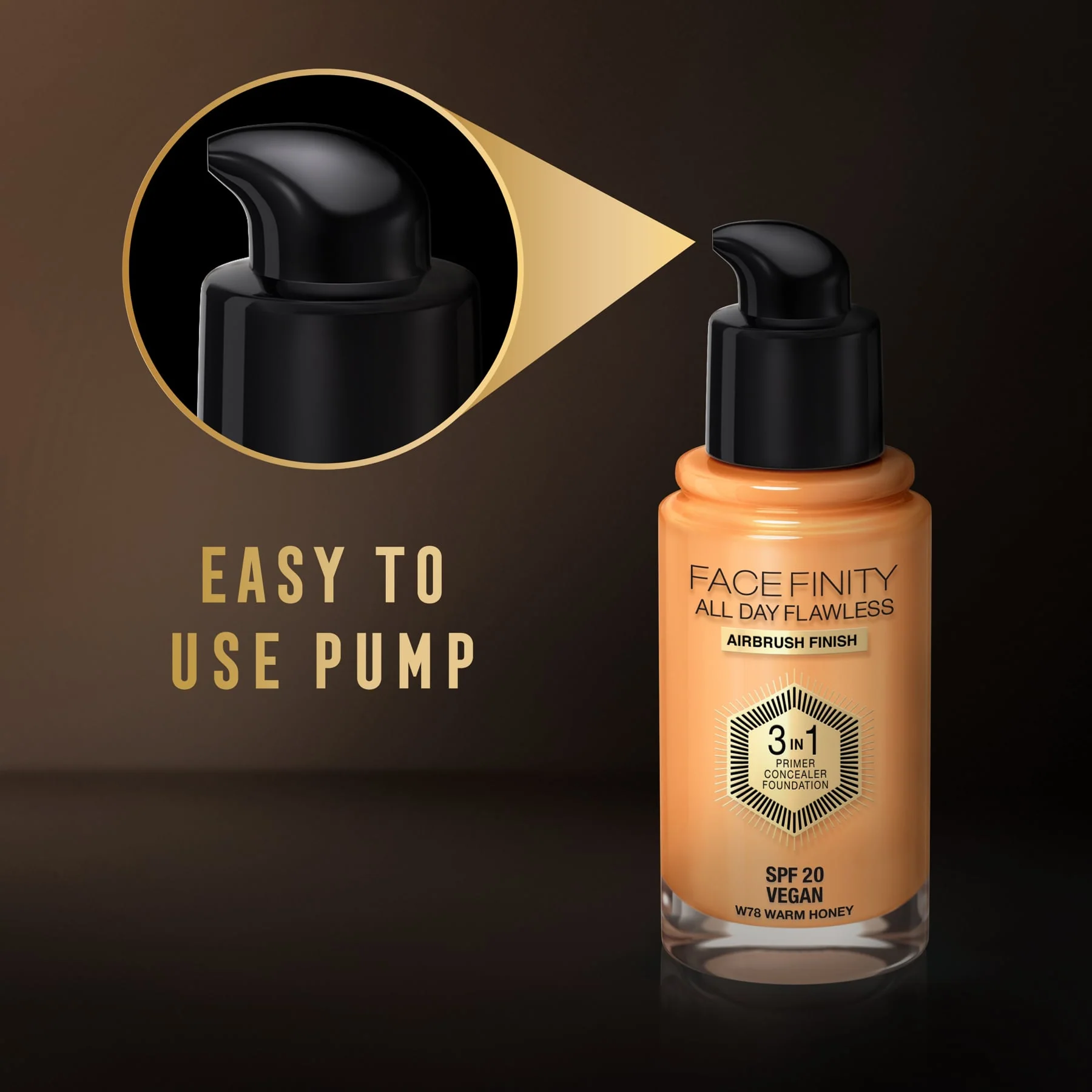 Max Factor Facefinity All Day Flawless 3 In 1 Foundation Matte Finish 30ml - Image 12