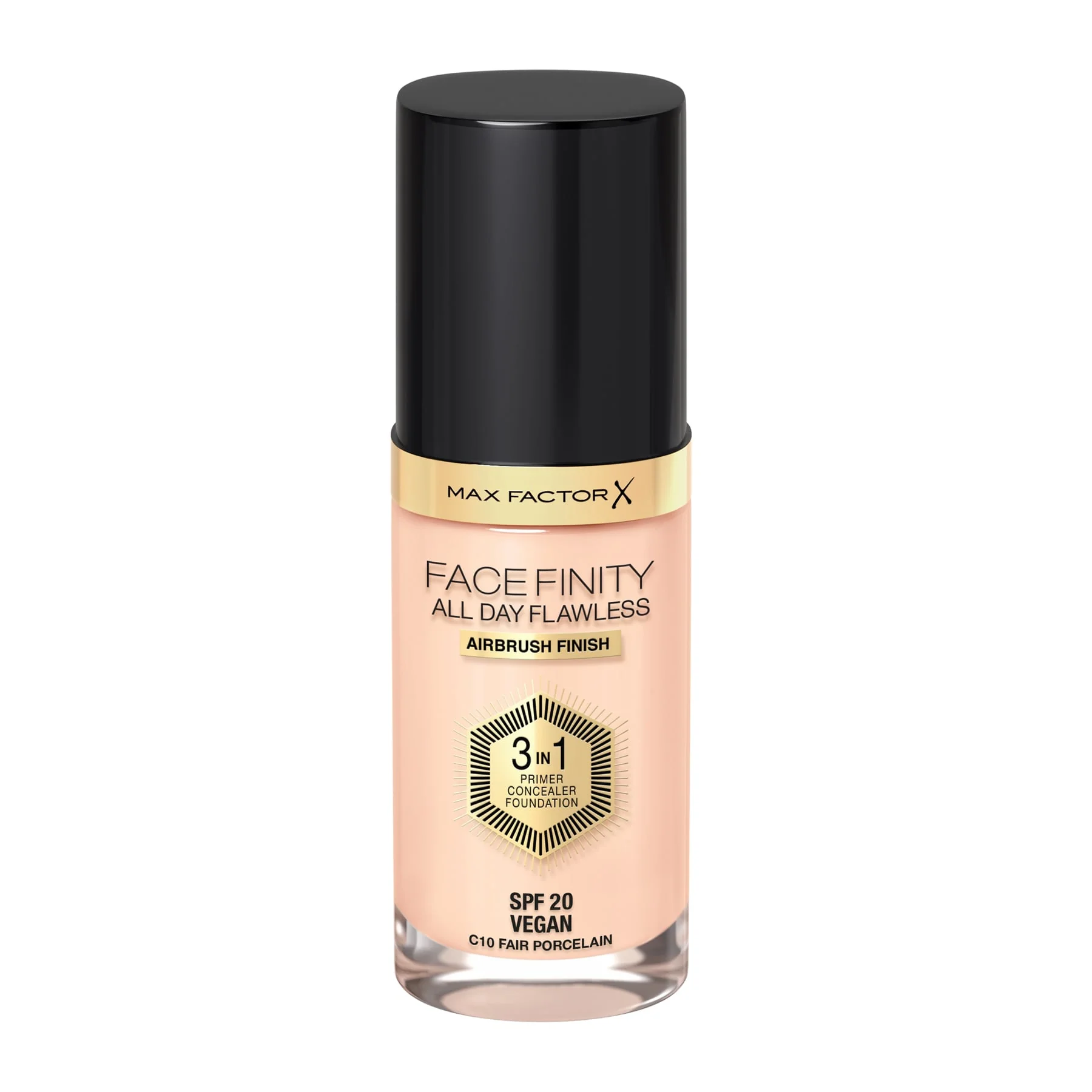 Max Factor Facefinity All Day Flawless 3 In 1 Foundation Matte Finish 30ml - Image 128