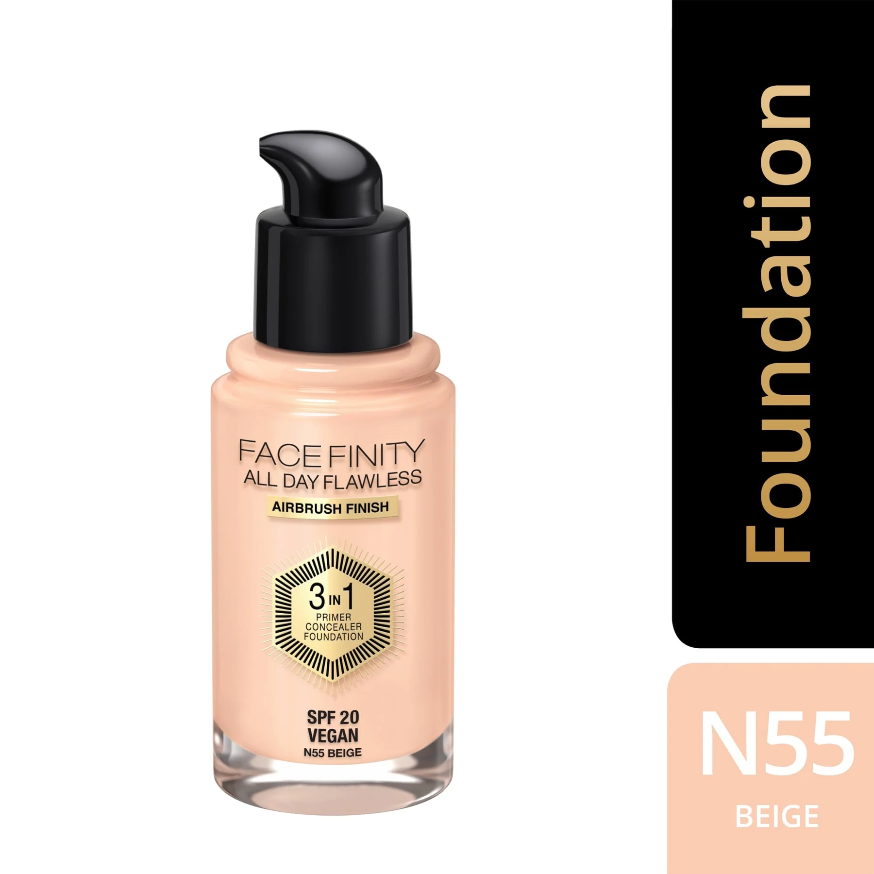 Max Factor Facefinity All Day Flawless 3 In 1 Foundation Matte Finish 30ml - Image 28