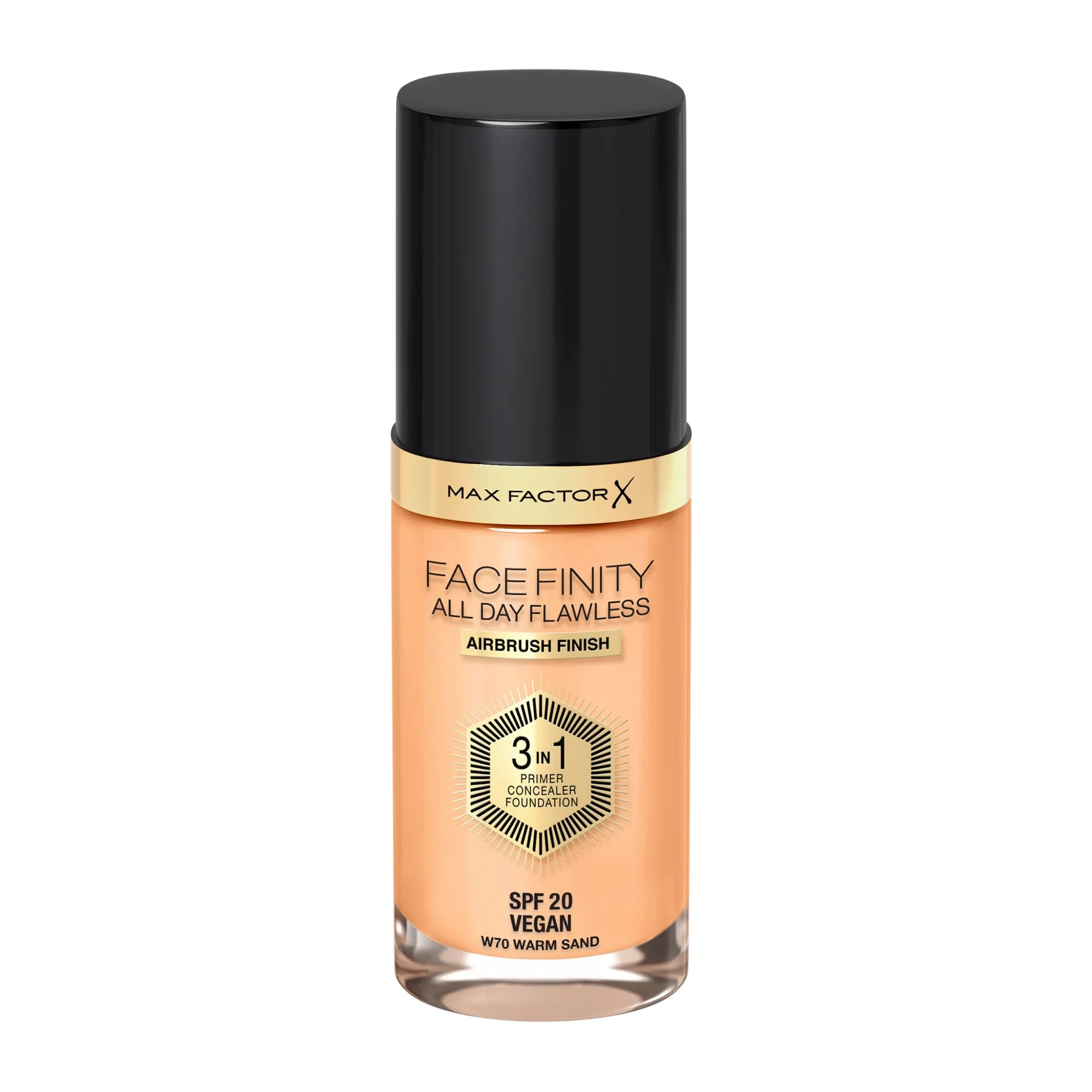 Max Factor Facefinity All Day Flawless 3 In 1 Foundation Matte Finish 30ml - Image 66