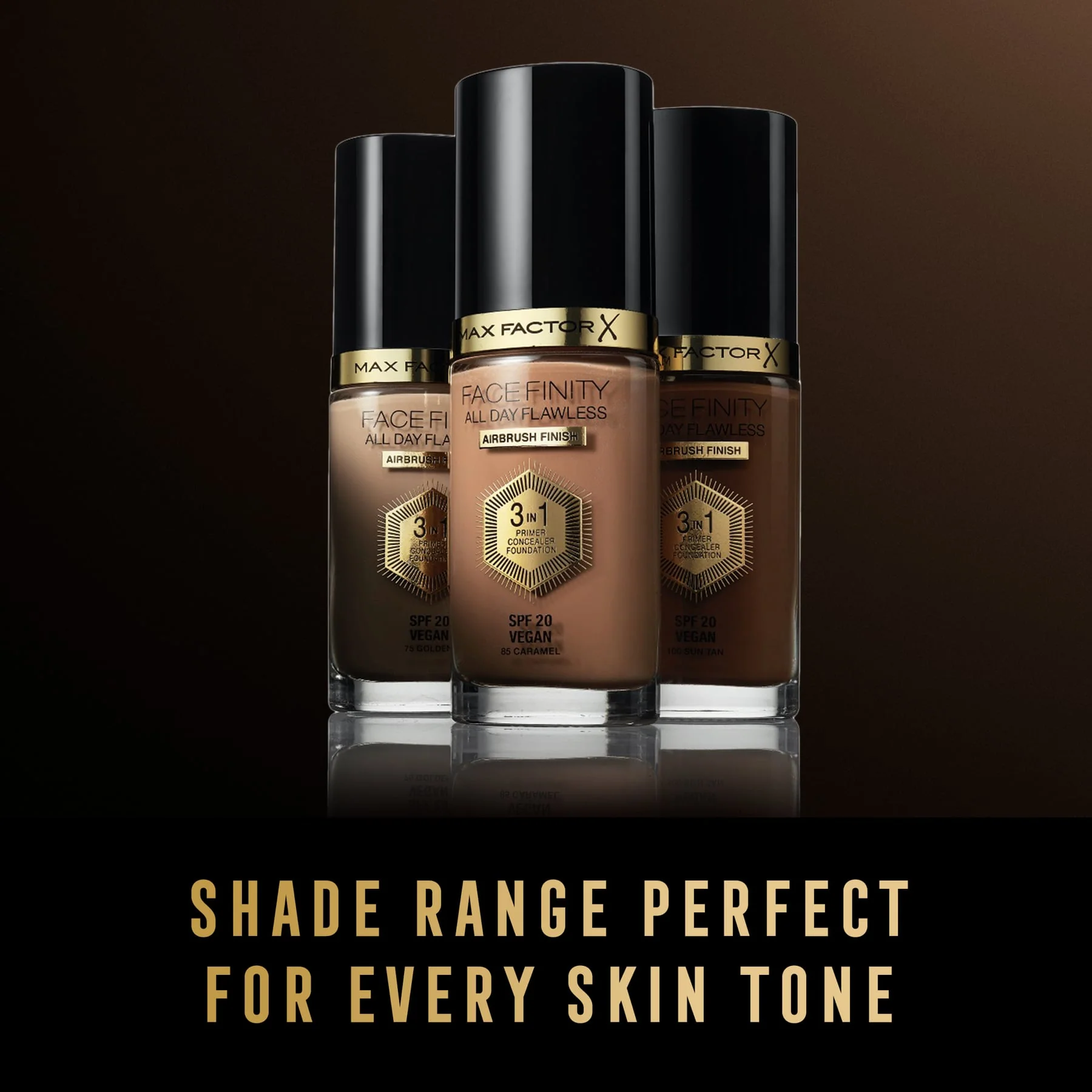 Max Factor Facefinity All Day Flawless 3 In 1 Foundation Matte Finish 30ml - Image 67