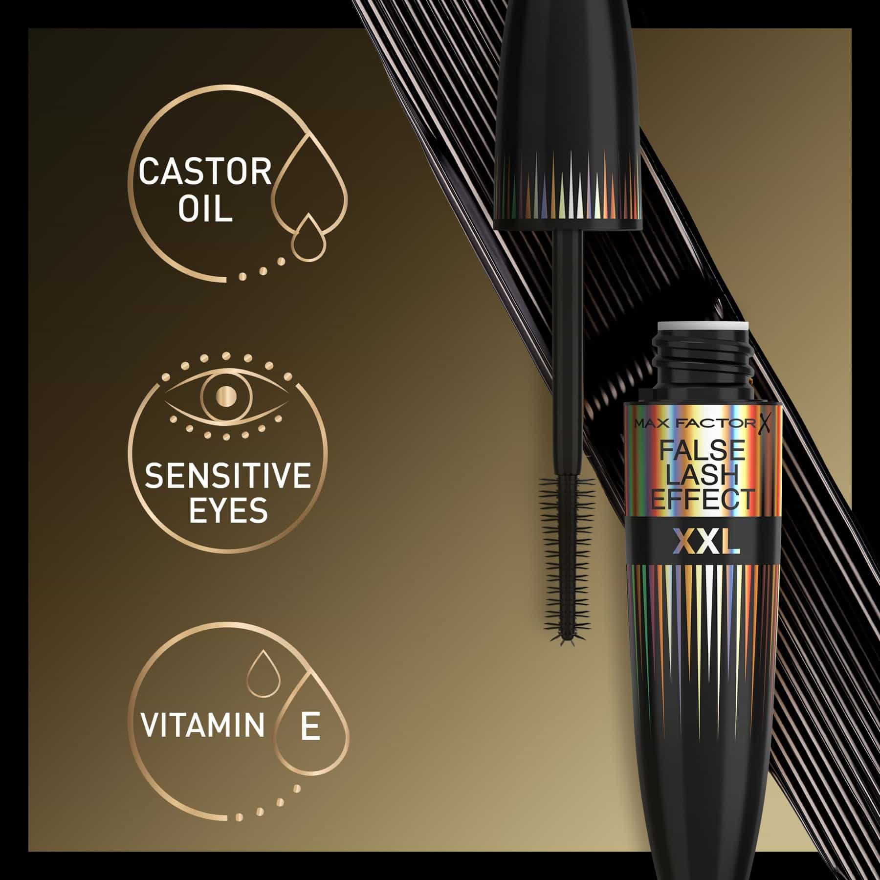 Max Factor False Lash Effect XXL Mascara Black 001 13.1ml - Image 7