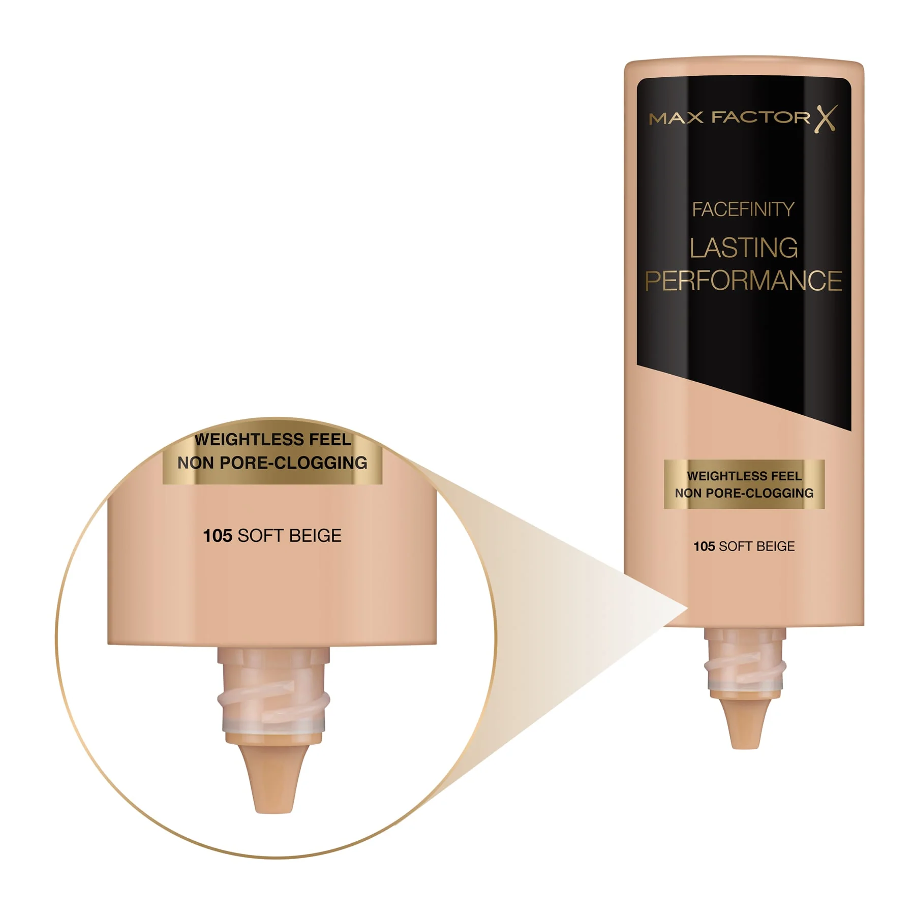 Max Factor Lasting Performance Liquid Foundation Matte Finish 35ml - Image 5
