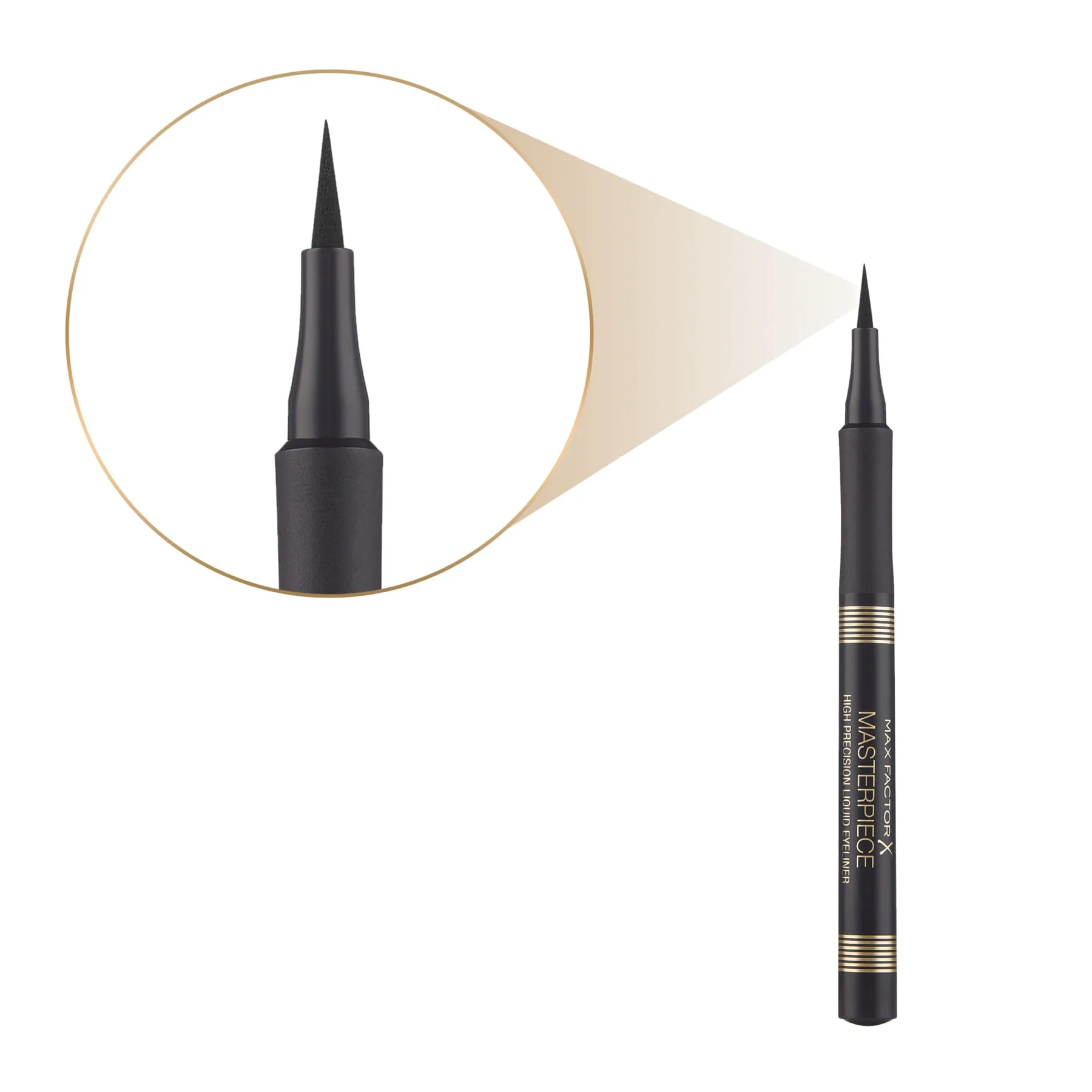 Max Factor Masterpiece High Precision Liquid Eyeliner 01 Velvet Black 1ml - Image 8