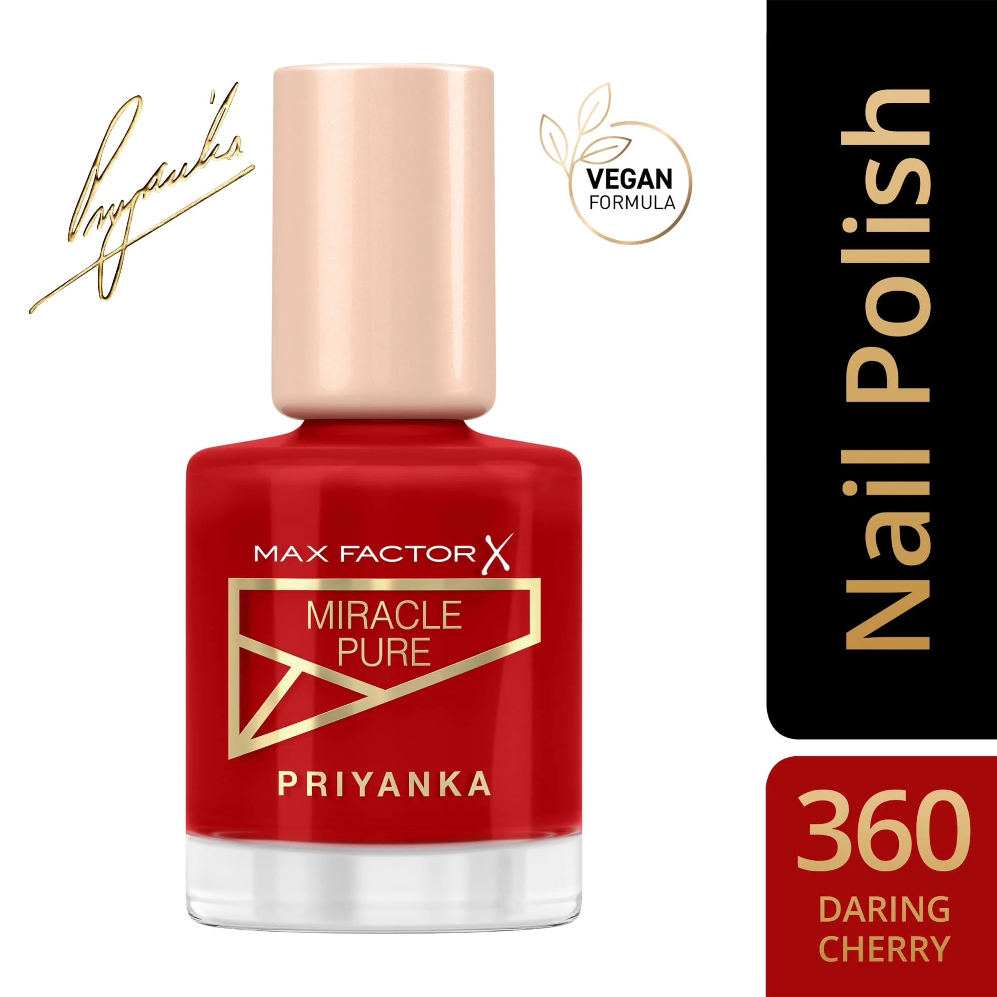 Max Factor Priyanka Miracle Pure Nail Polish 12ml - Image 2