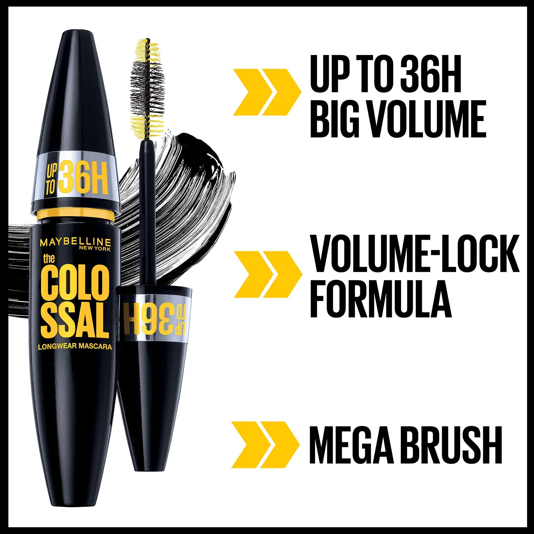 Maybelline Colossal 36H Mascara Black - Image 7