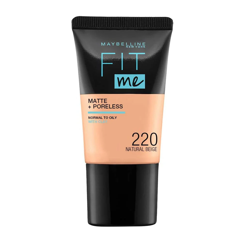 Maybelline Fit Me Matte + Poreless Foundation Matte Finish 18ml - Image 3