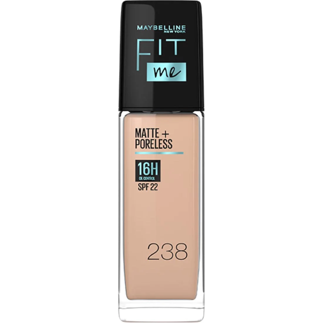 Maybelline Fit Me Matte+Poreless Liquid Foundation with SPF22 30ml - Image 137