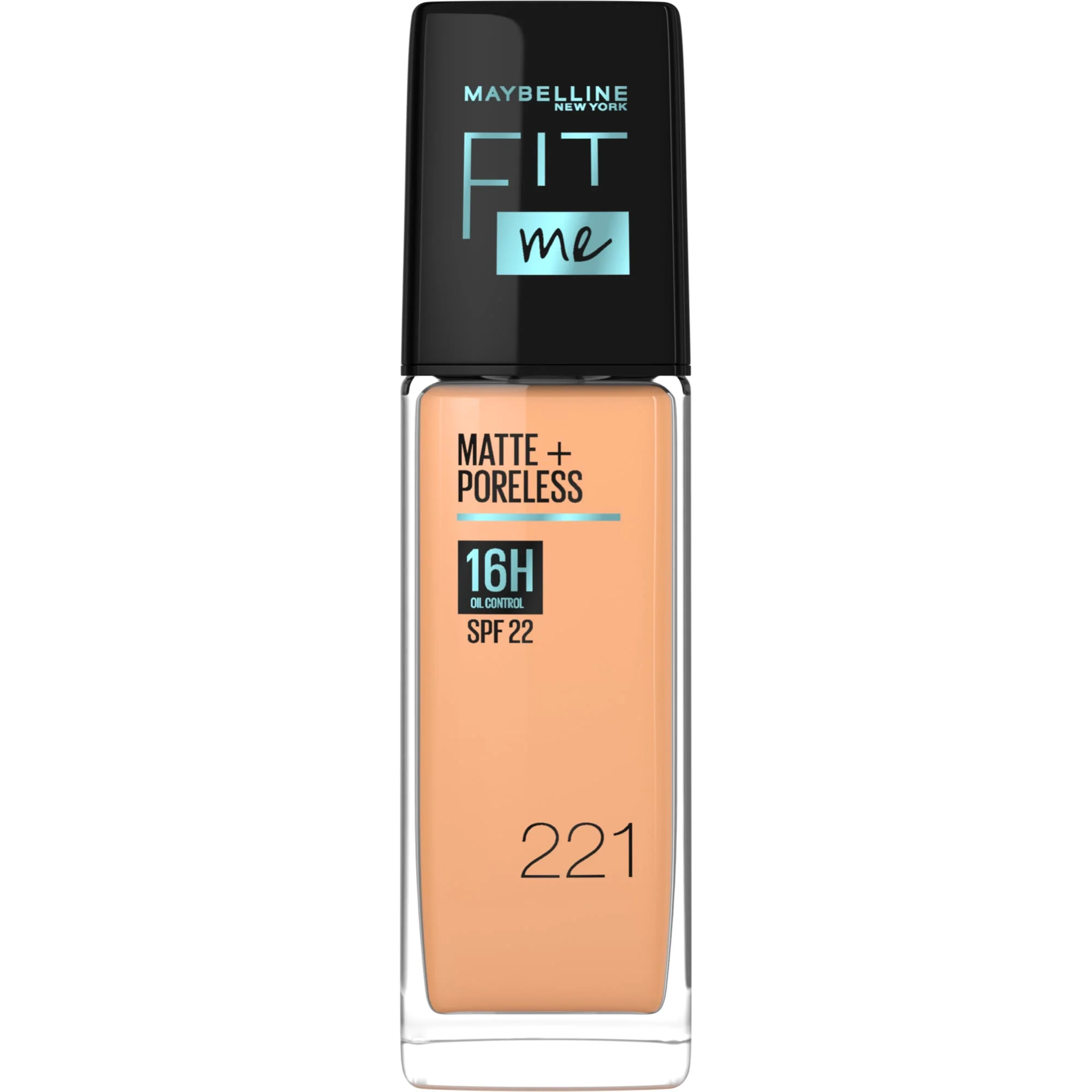 Maybelline Fit Me Matte+Poreless Liquid Foundation with SPF22 30ml - Image 49