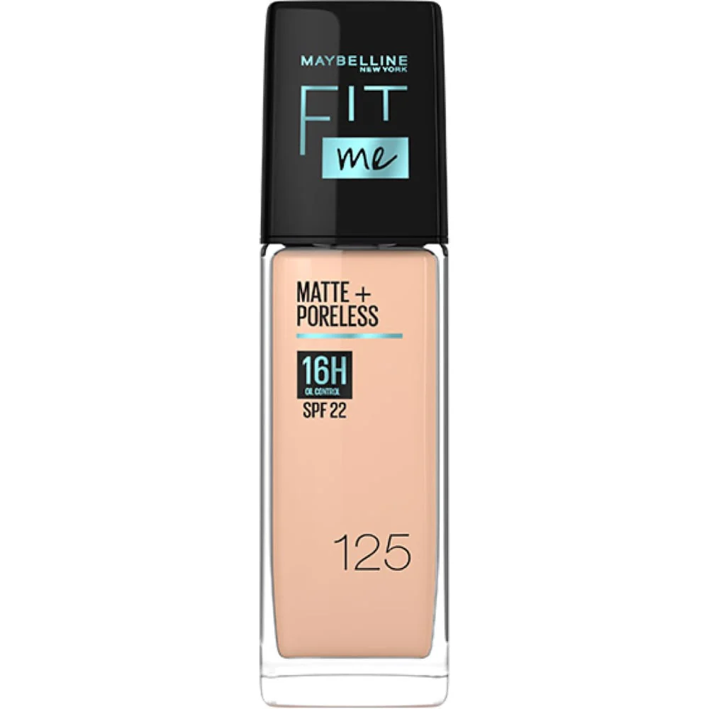 Maybelline Fit Me Matte+Poreless Liquid Foundation with SPF22 30ml - Image 81