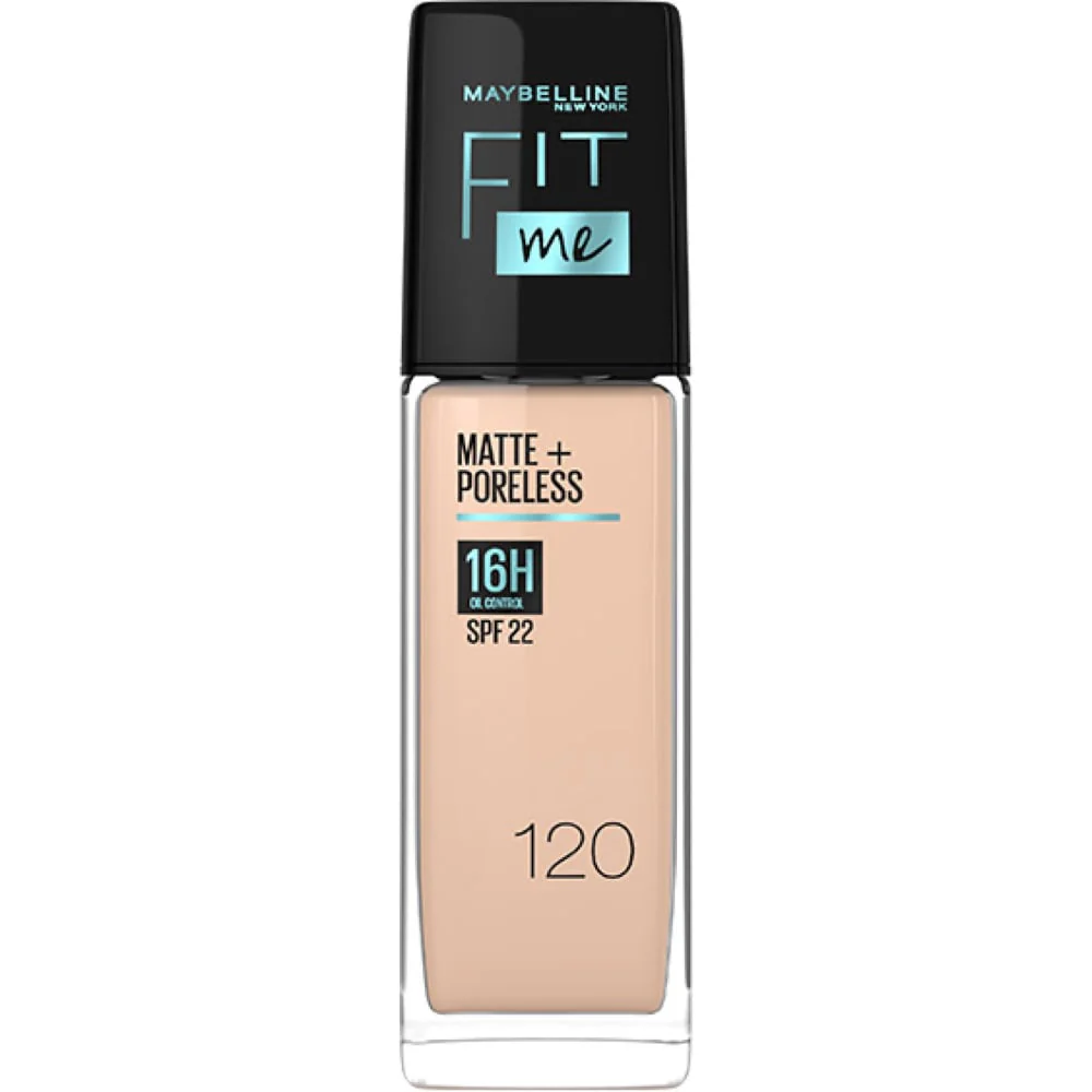 Maybelline Fit Me Matte+Poreless Liquid Foundation with SPF22 30ml - Image 9