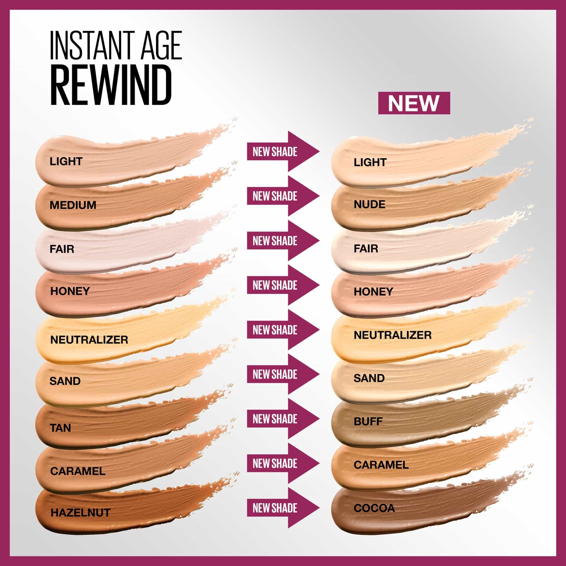 Maybelline Instant Age Rewind Eraser Concealer 6.8ml - Image 55