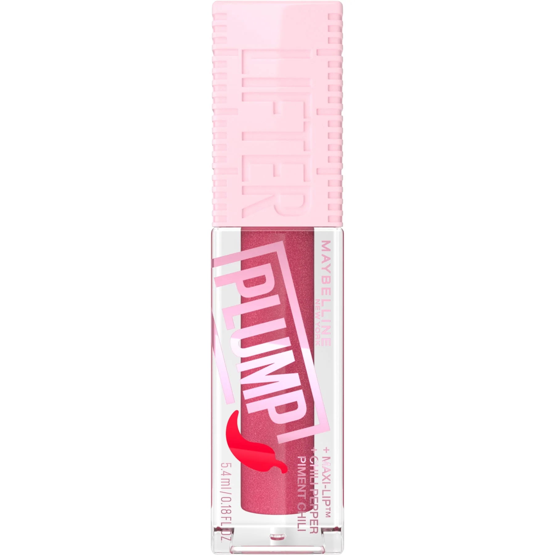 Maybelline Lifter Plump Lip Plumping Gloss with Chilli Pepper - Image 2