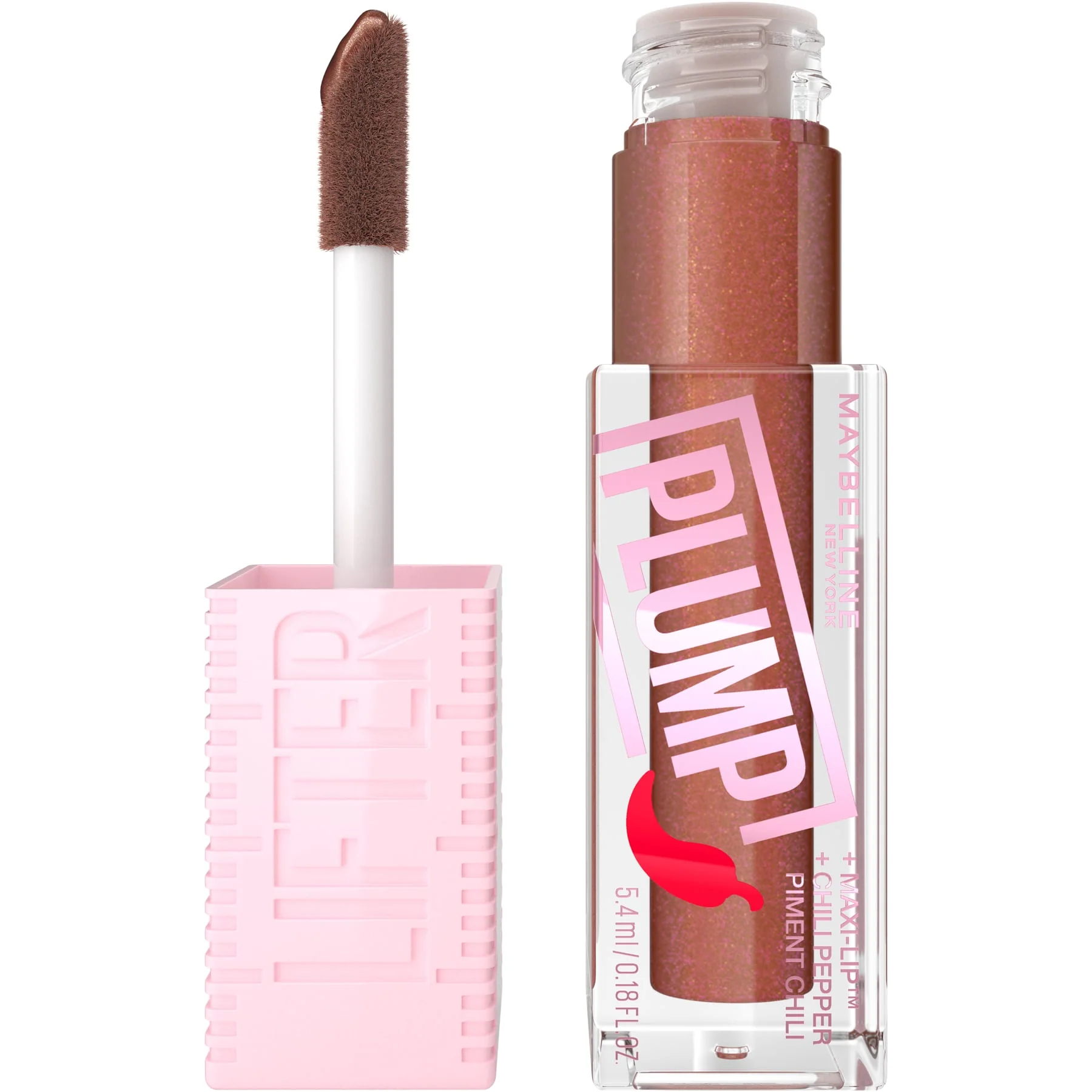Maybelline Lifter Plump Lip Plumping Gloss with Chilli Pepper - Image 35