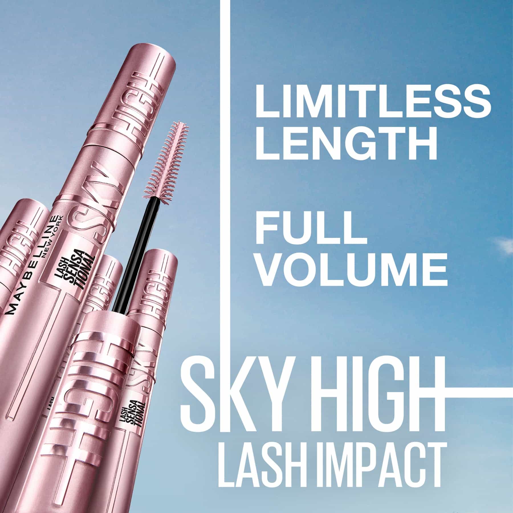 Maybelline Maybelline Lash Sensational Sky High Mascara Black - Image 4