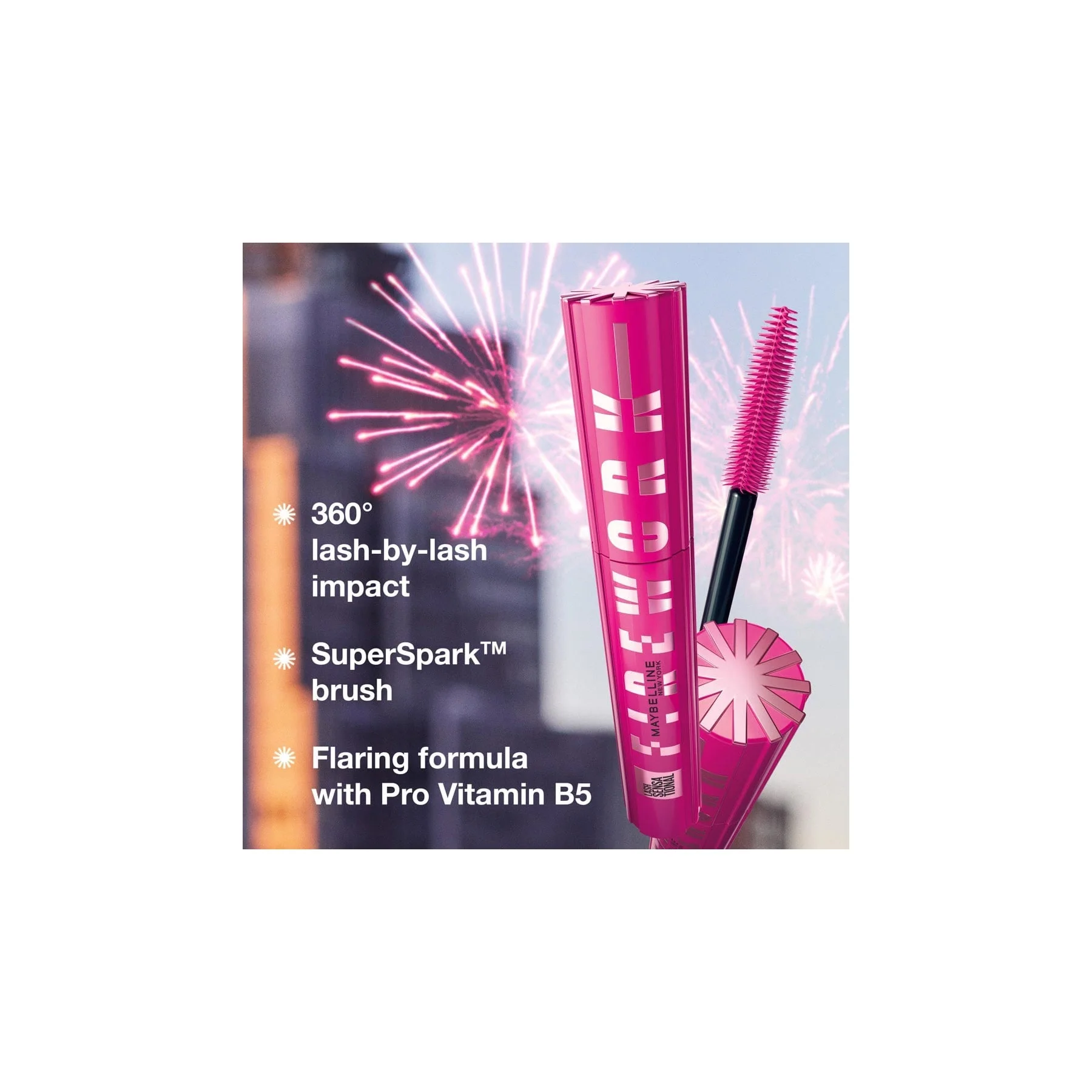 Maybelline New York Lash Sensational Firework Washable Mascara - Image 5