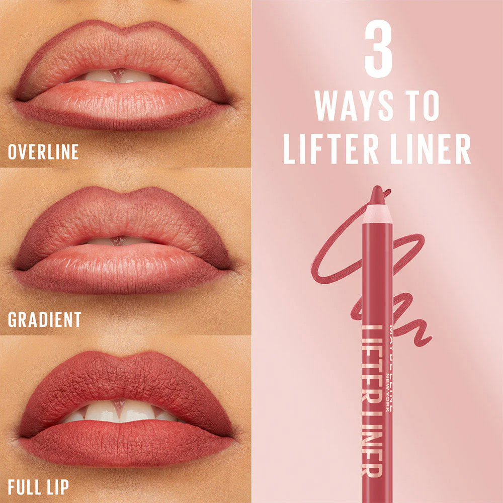 Maybelline New York Lip Liner with Hyaluronic Acid - Image 6