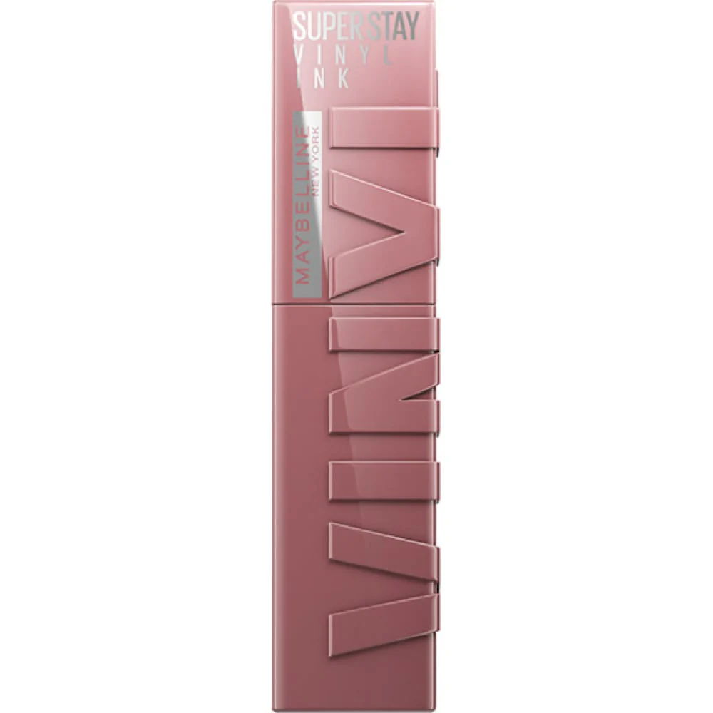 Maybelline Super Stay Vinyl Ink Nudes Gloss Lipstick - Image 3