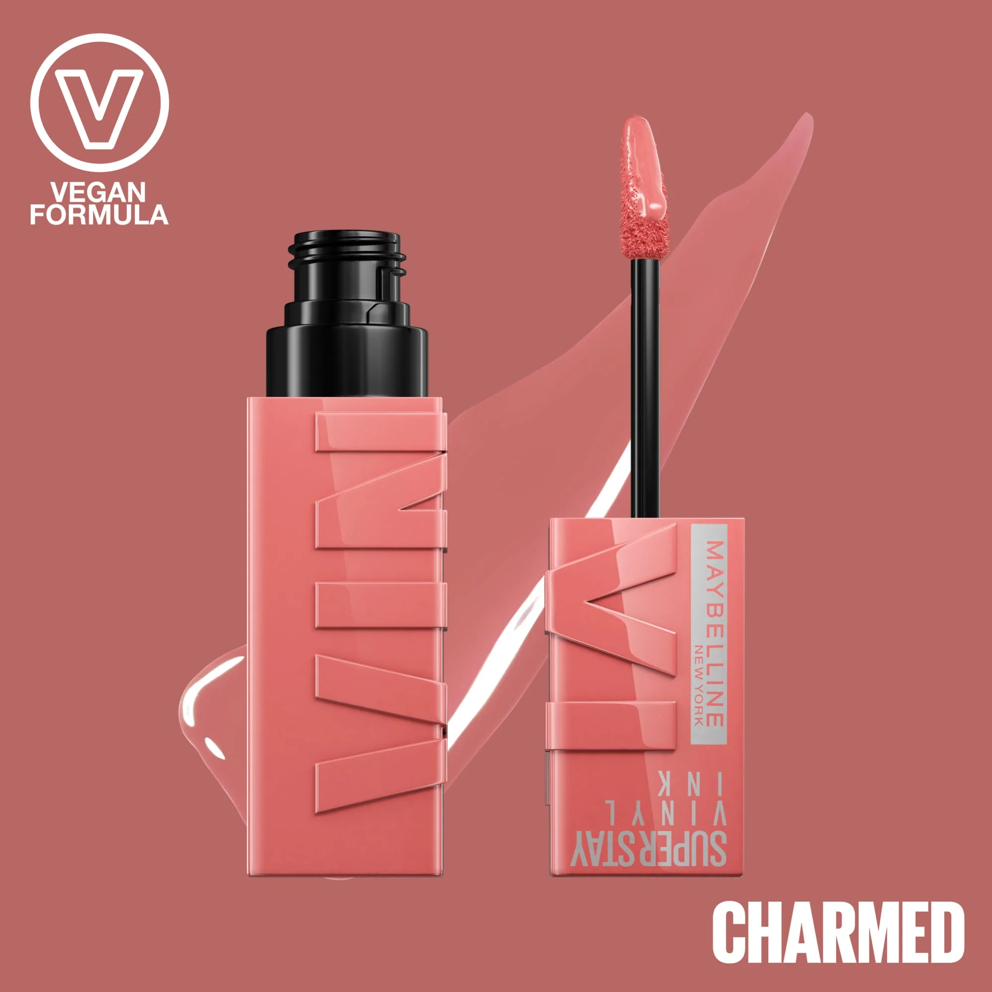 Maybelline Super Stay Vinyl Ink Nudes Gloss Lipstick - Image 9
