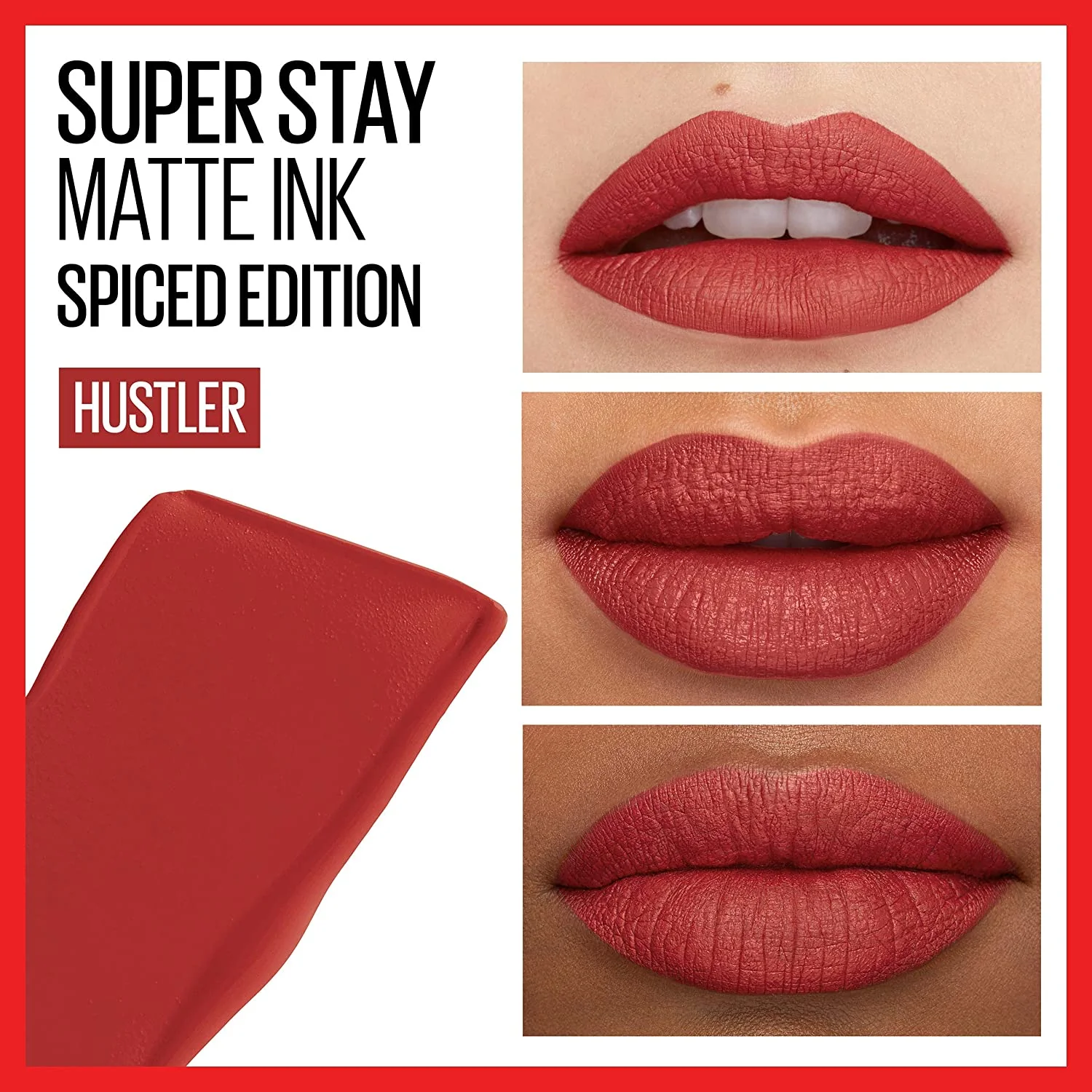 Maybelline Superstay Matte Ink Spiced Matte Lipstick 5ml - Image 7