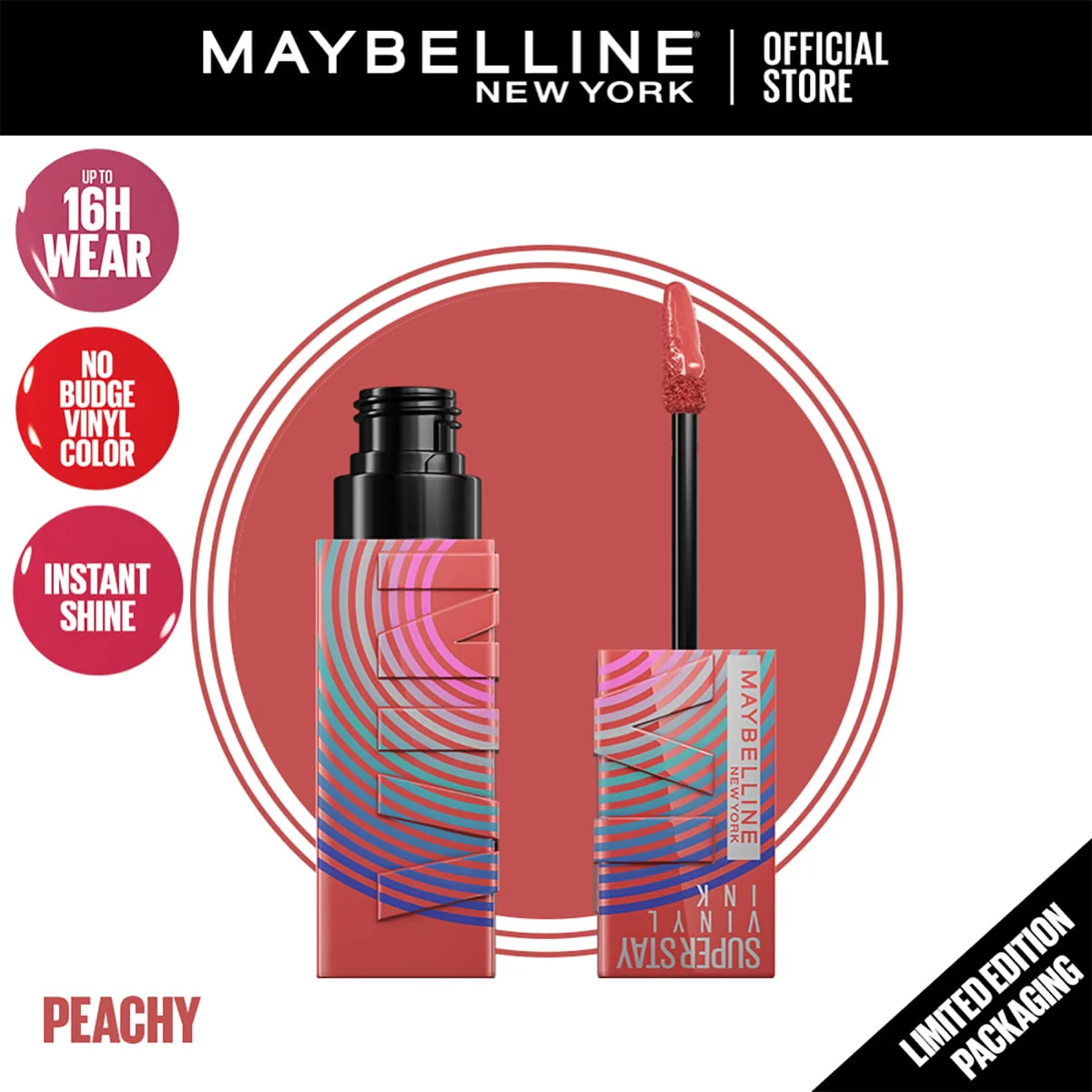 Maybelline Superstay Vinyl Ink Lipstick Music Collection Limited Edition - Image 3