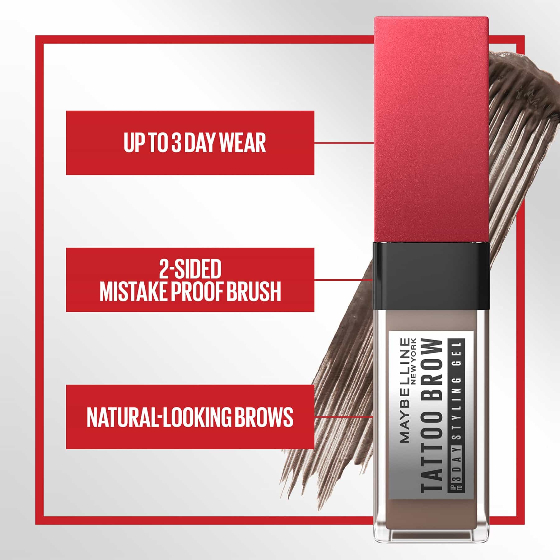Maybelline Tattoo Brow 3 Day Styling Eyebrow Gel - Image 22