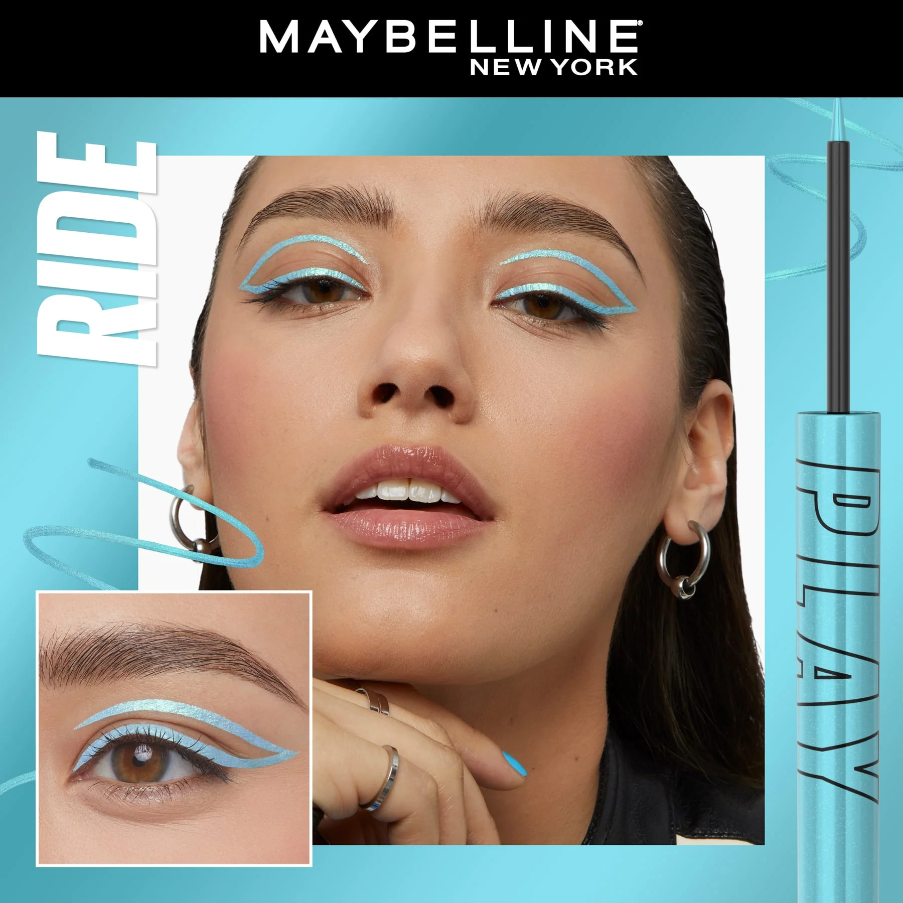 Maybelline Tattoo Liner Play Waterproof Liquid Eyeliner Ride - Image 5