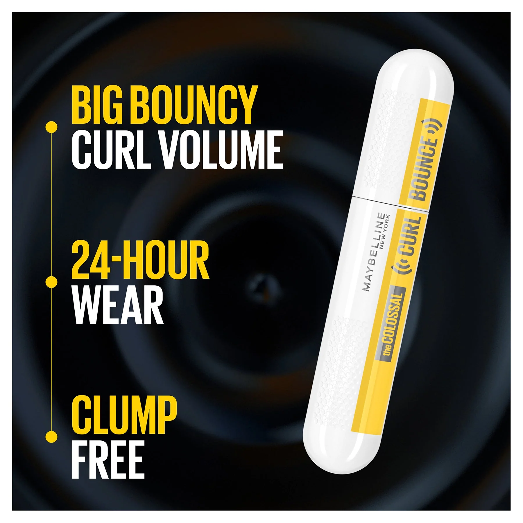 Maybelline The Colossal Curl Bounce Mascara Very Black 10ml - Image 5