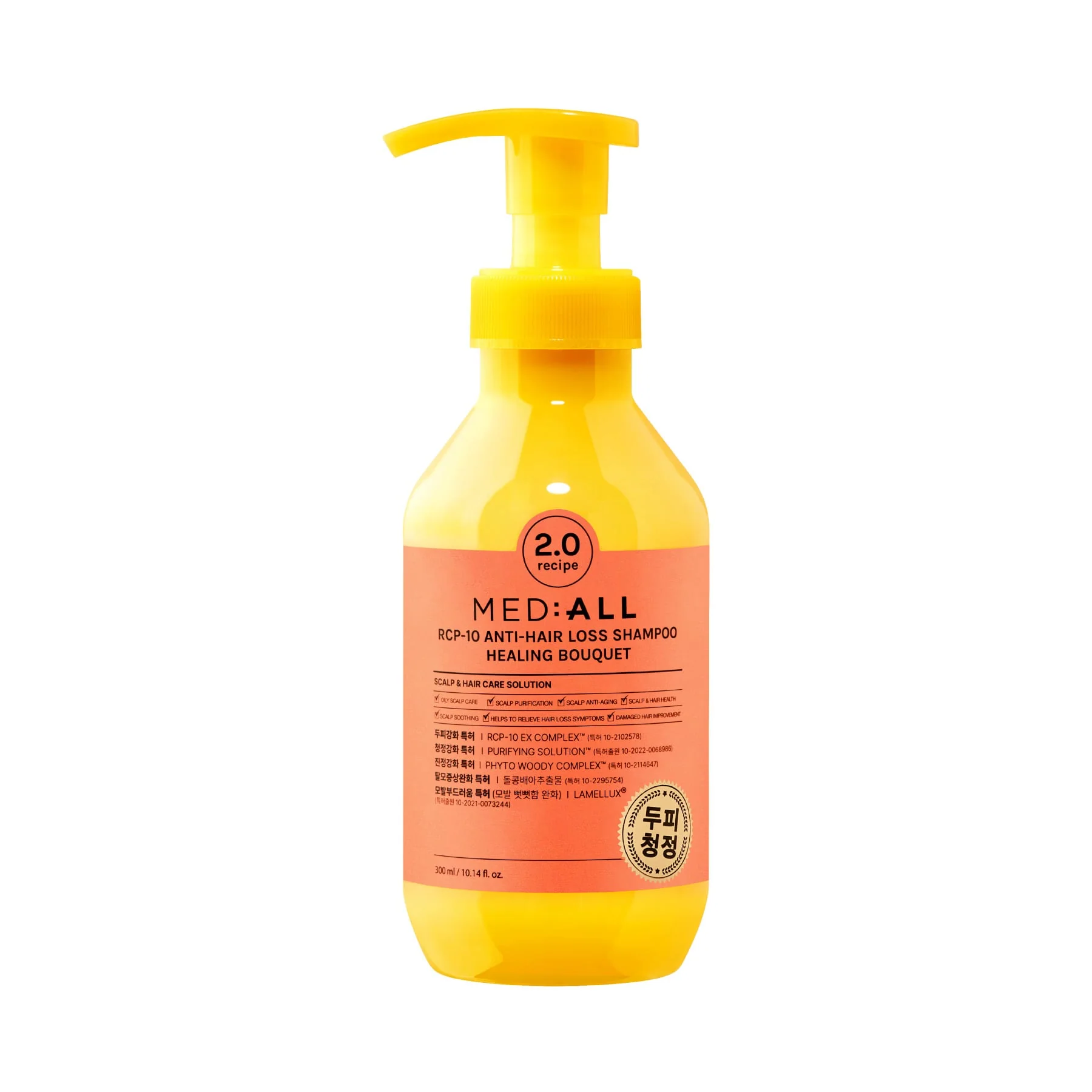 MEDIALL RCP-10 Anti-hairloss Shampoo Healing Bouquet 300ml