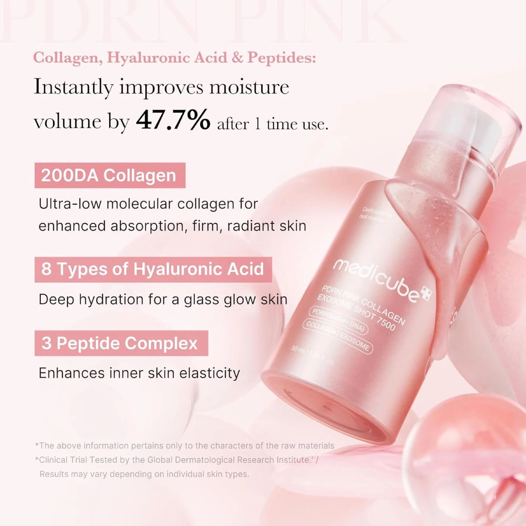 Medicube Exosome Shot Pdrn Pink Collagen - Image 3