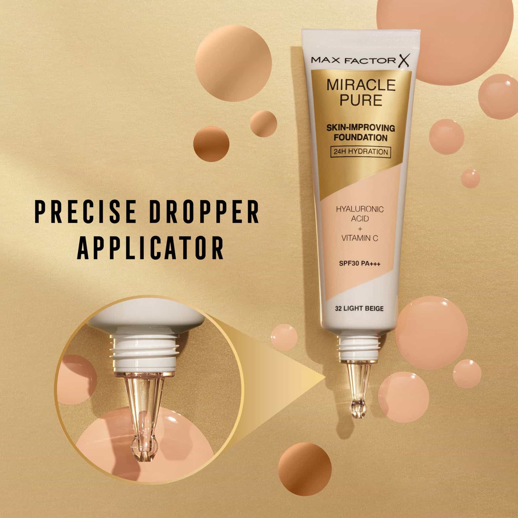 Max Factor Miracle Pure Skin-Improving Foundation 30ml - Image 15