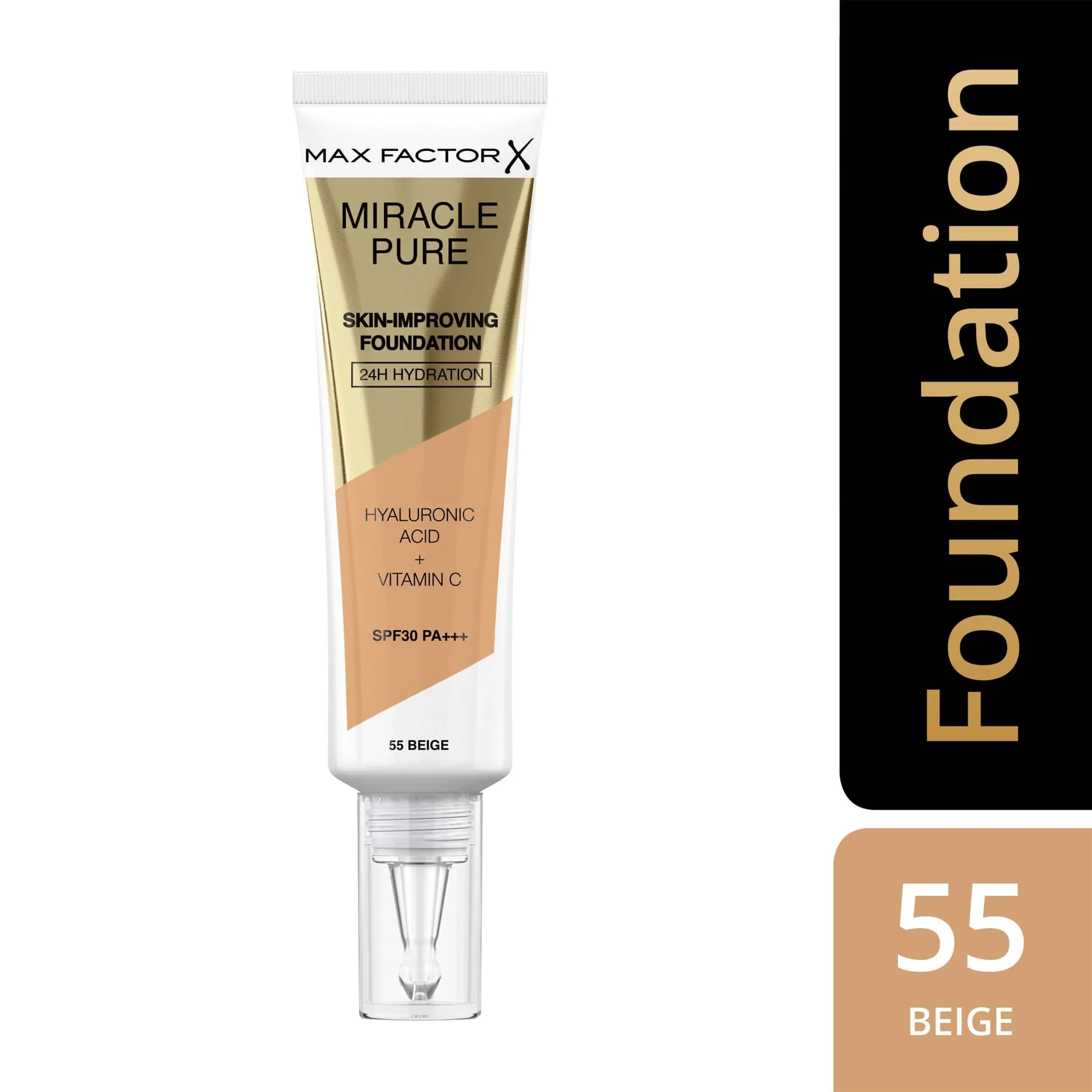 Max Factor Miracle Pure Skin-Improving Foundation 30ml - Image 2