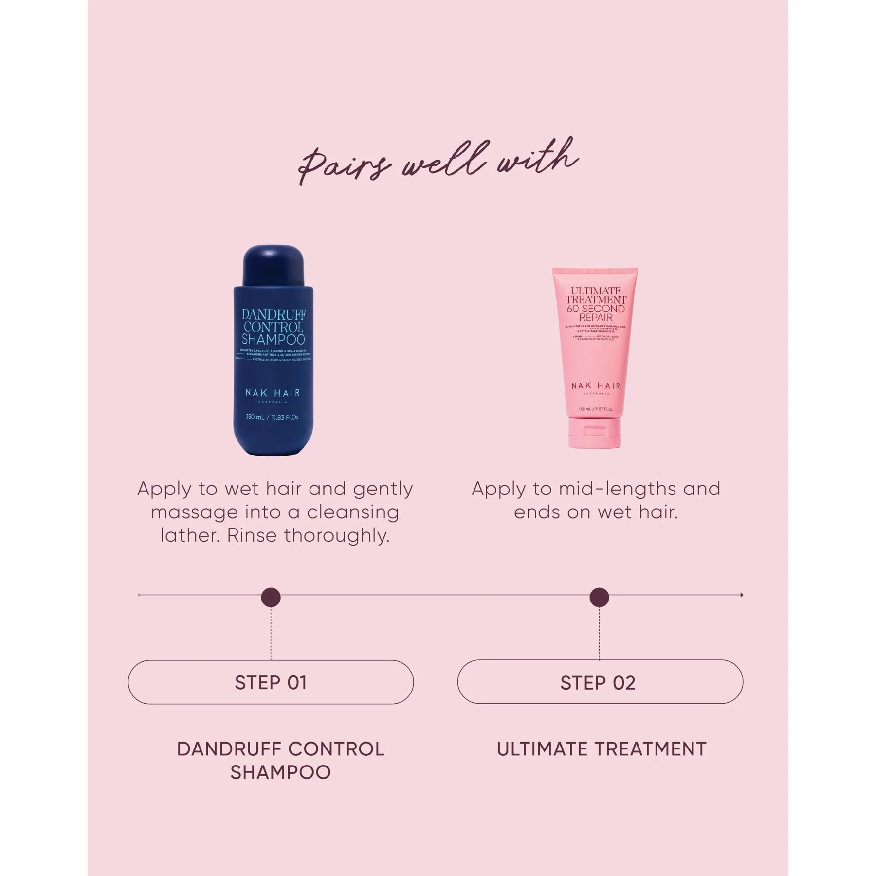 Nak Hair Signature Dandruff Shampoo 350ml - Image 7