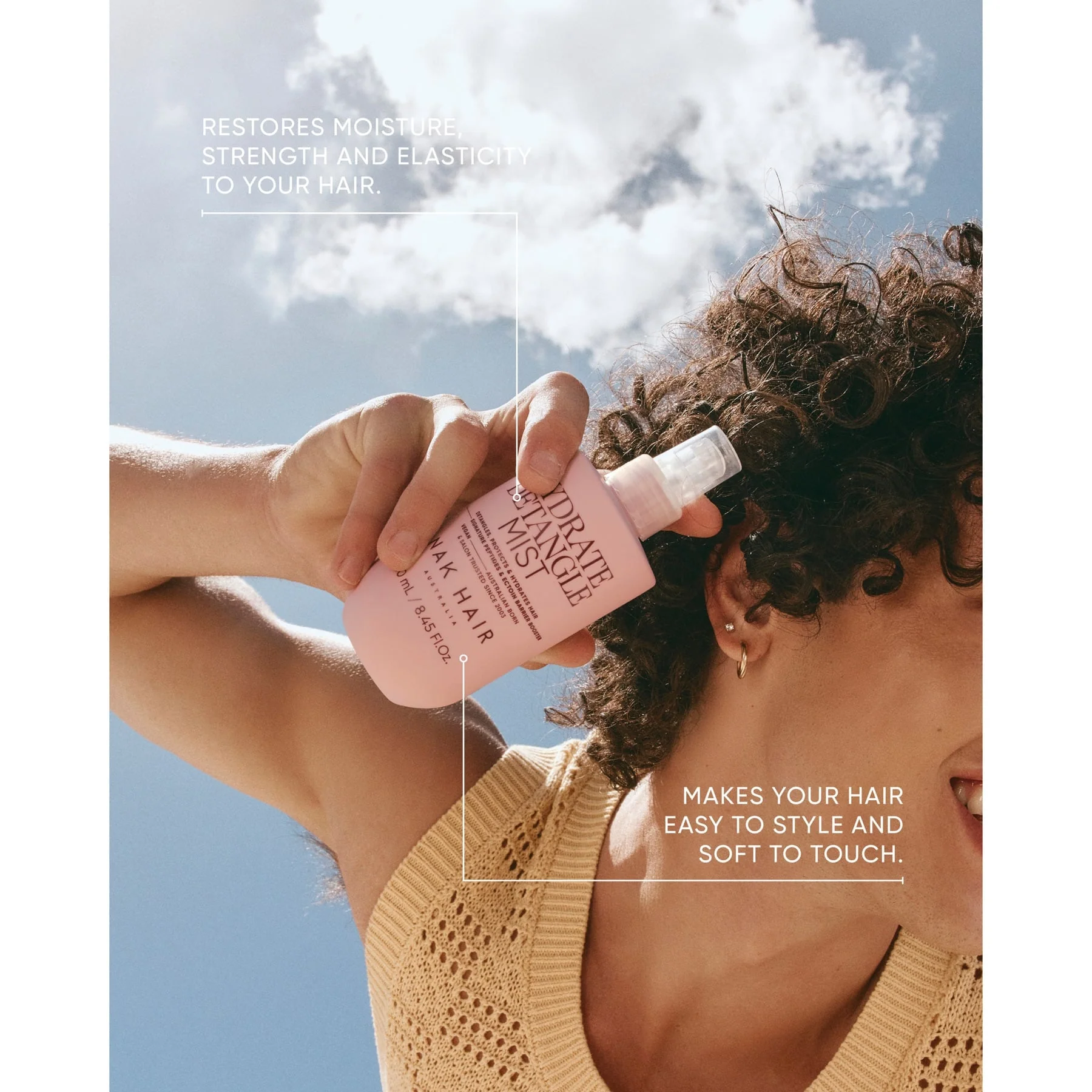 Nak Hair Signature Detangle Mist 250ml - Image 9