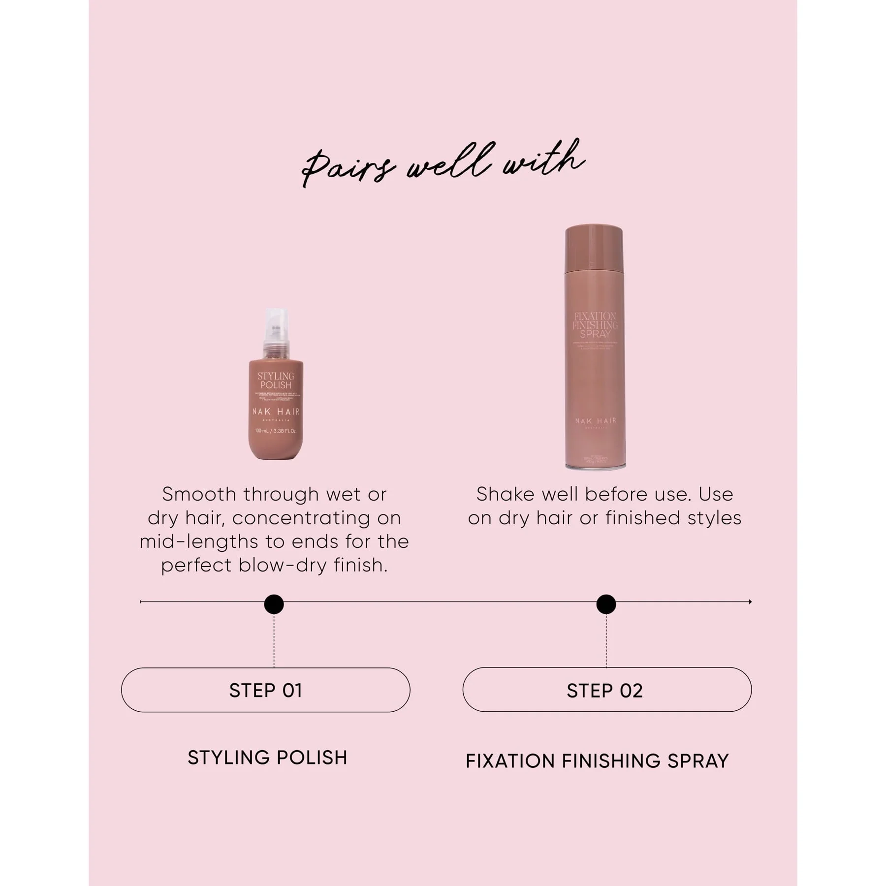 Nak Hair Signature Fixation Spray 400g - Image 7