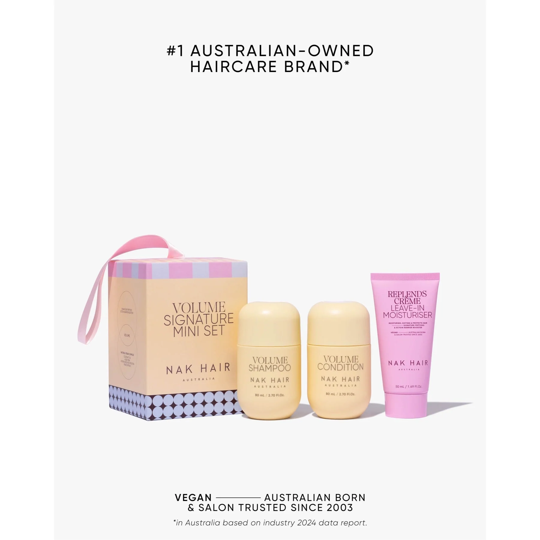Nak Hair Signature Holiday Volume Travel Trio 2025 - Image 2