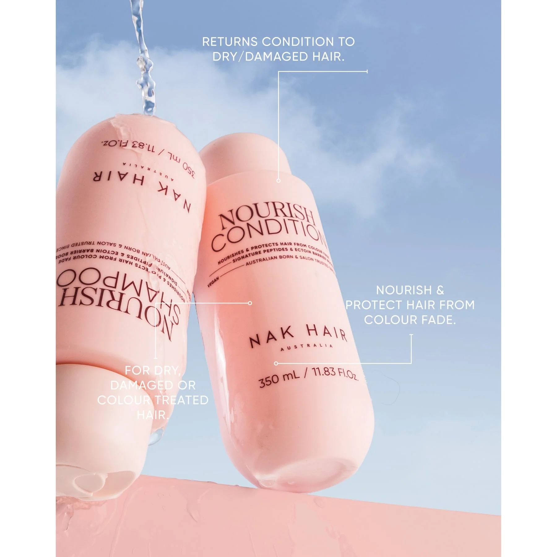 Nak Hair Signature Nourish Condition 350ml - Image 3