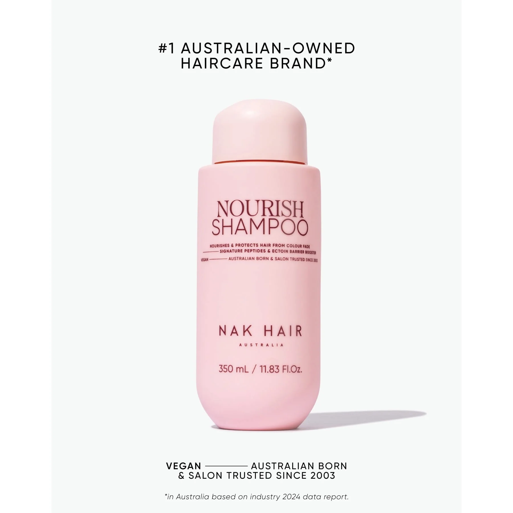 Nak Hair Signature Nourish Shampoo 350ml - Image 2