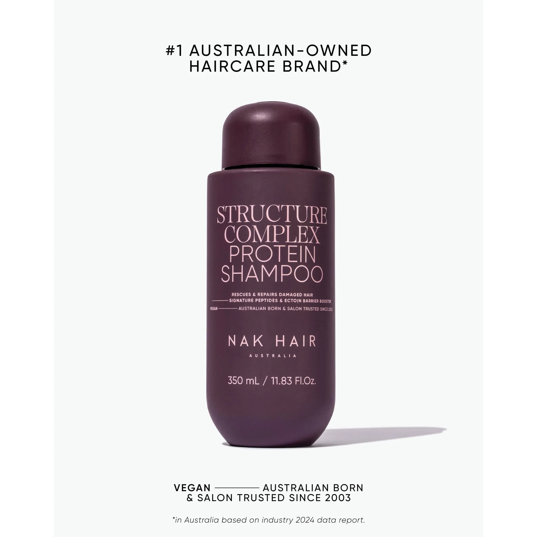 Nak Hair Signature Structure Shampoo 350ml - Image 2