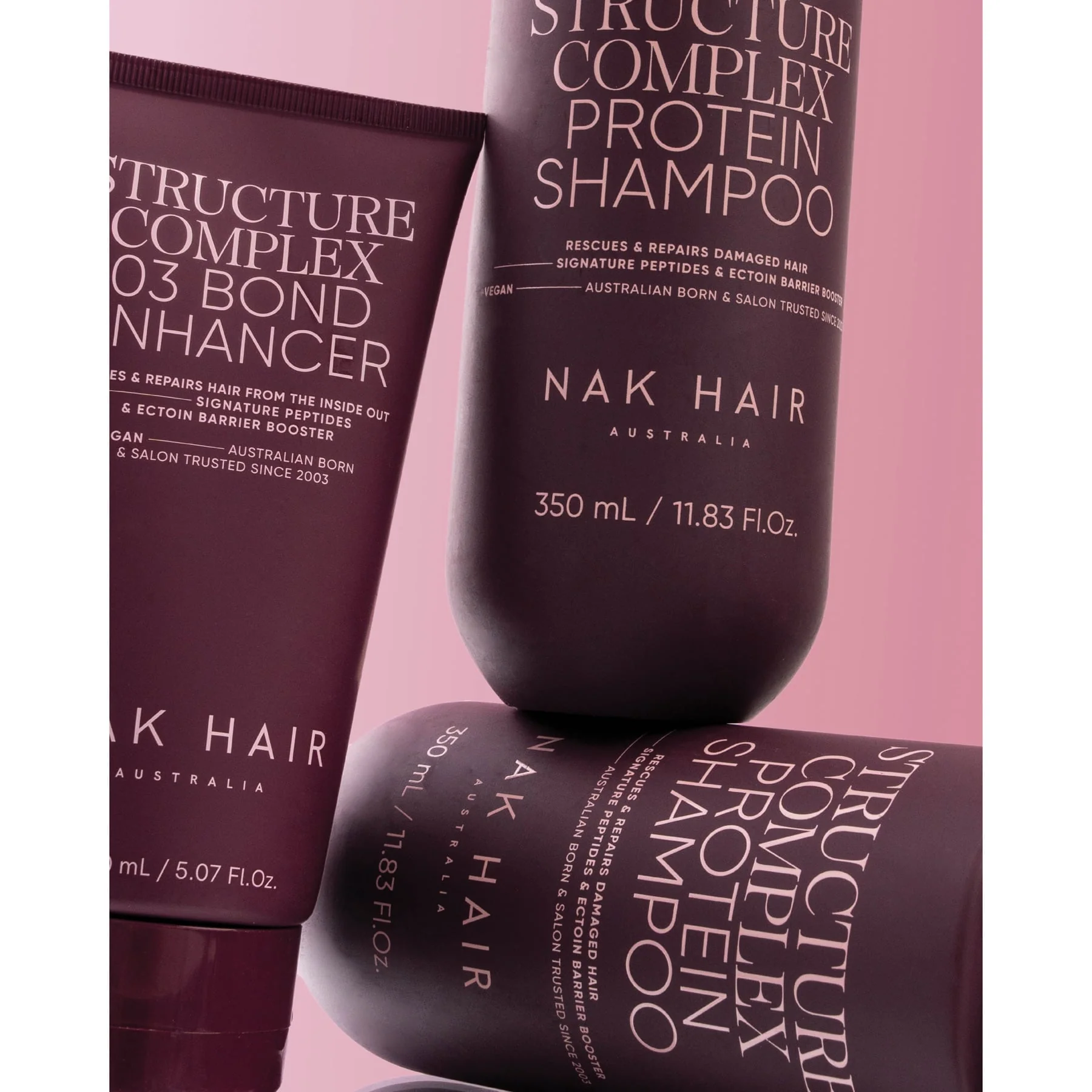 Nak Hair Signature Structure Shampoo 350ml - Image 7