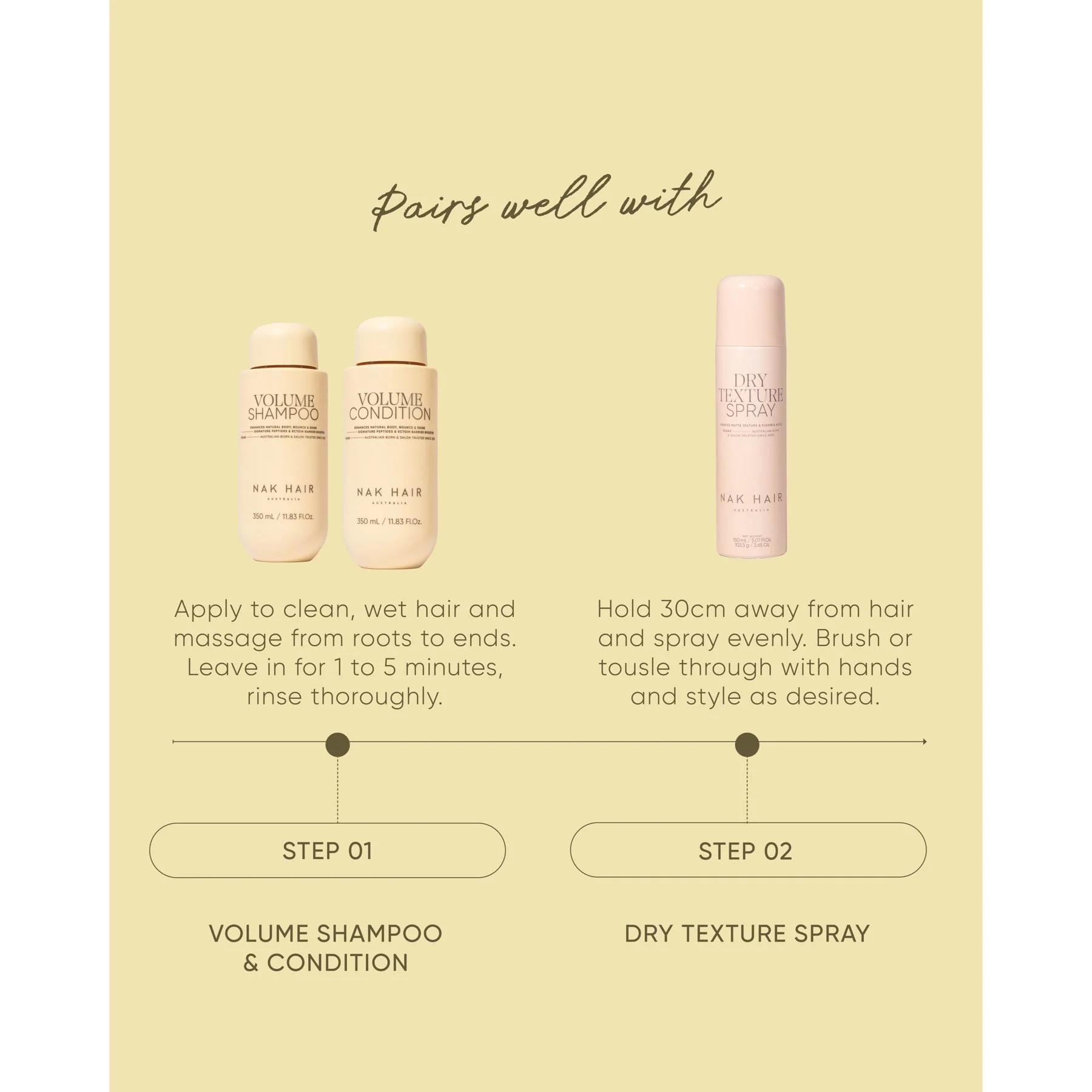 Nak Hair Signature Volume Condition 350ml - Image 7
