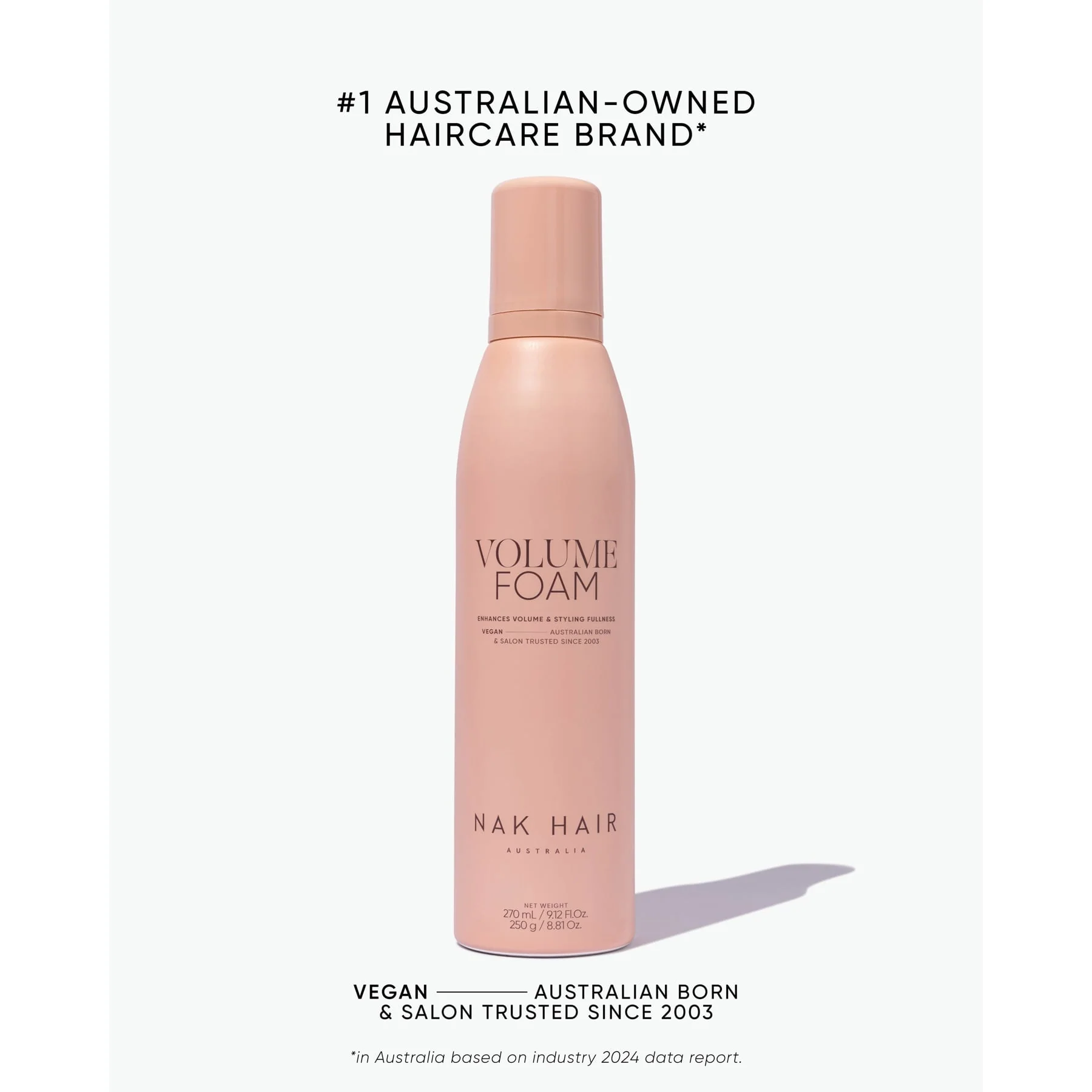 Nak Hair Signature Volume Foam 250g - Image 2