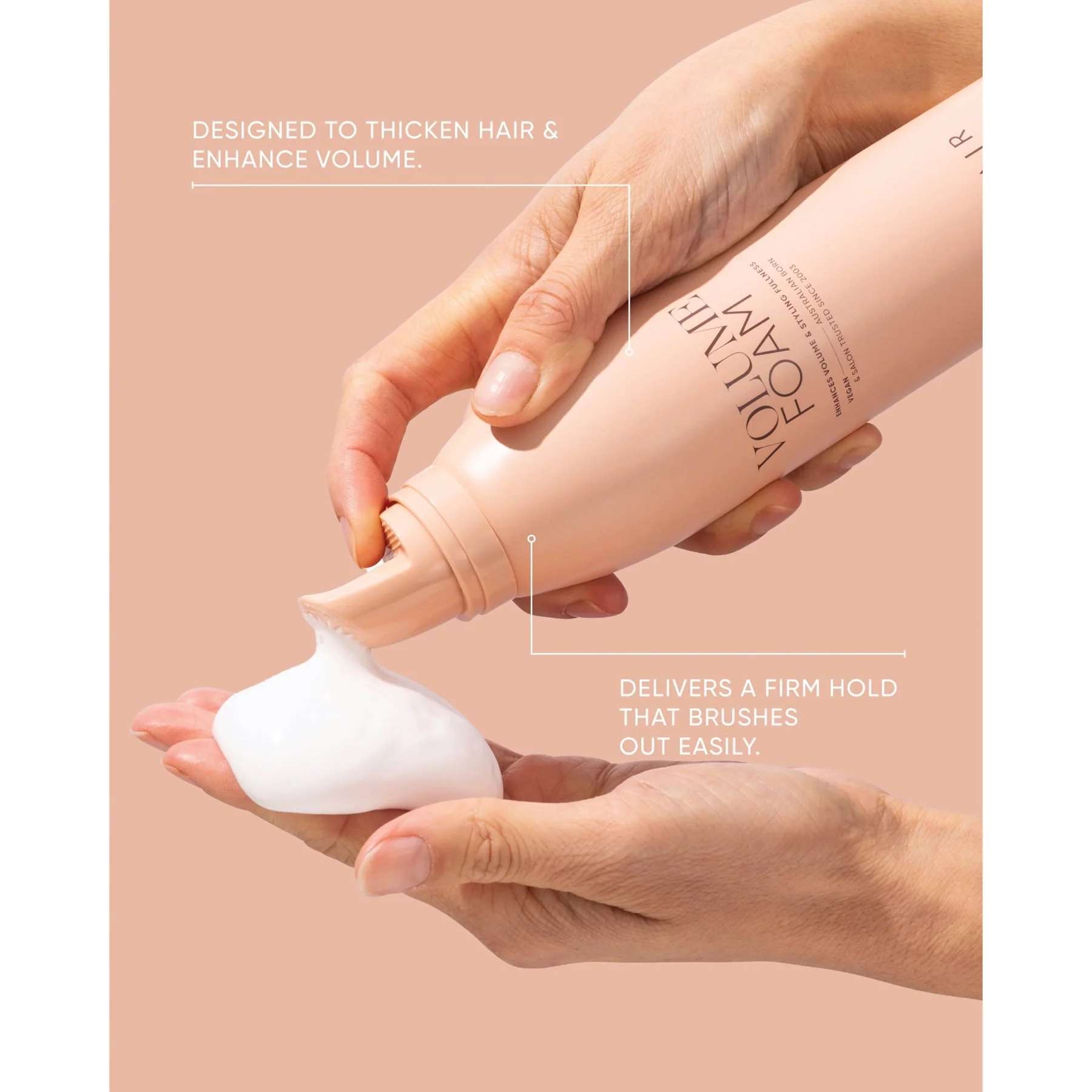 Nak Hair Signature Volume Foam 250g - Image 3