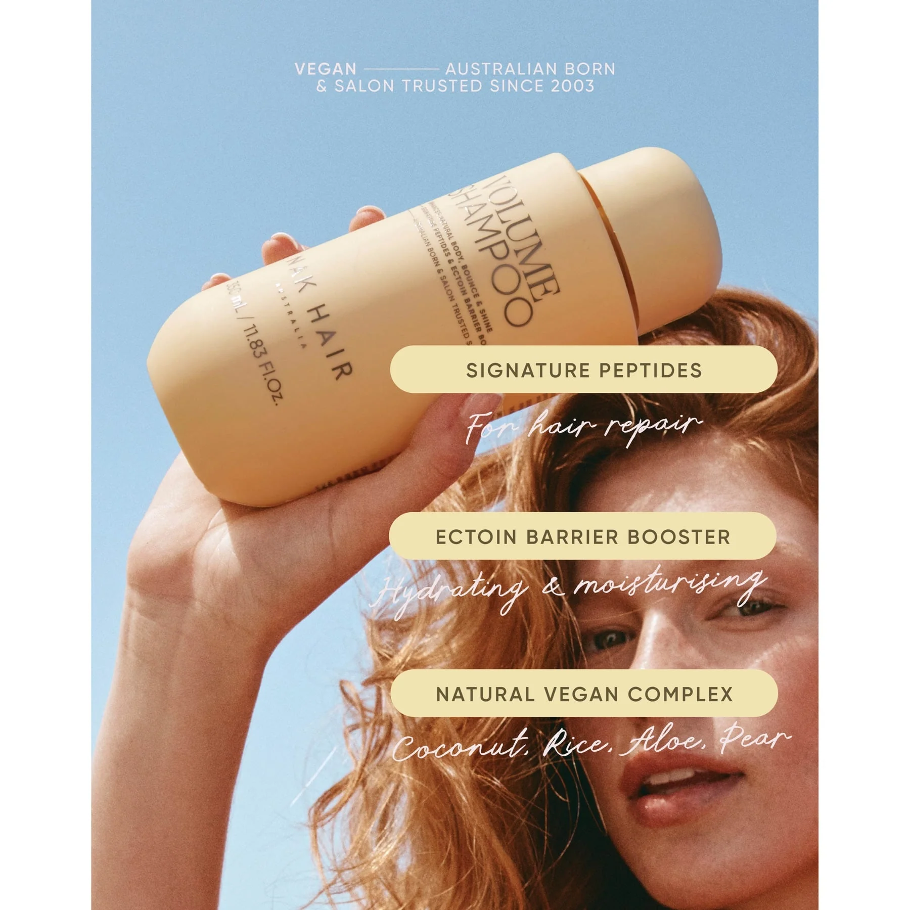 Nak Hair Signature Volume Shampoo 350ml - Image 3