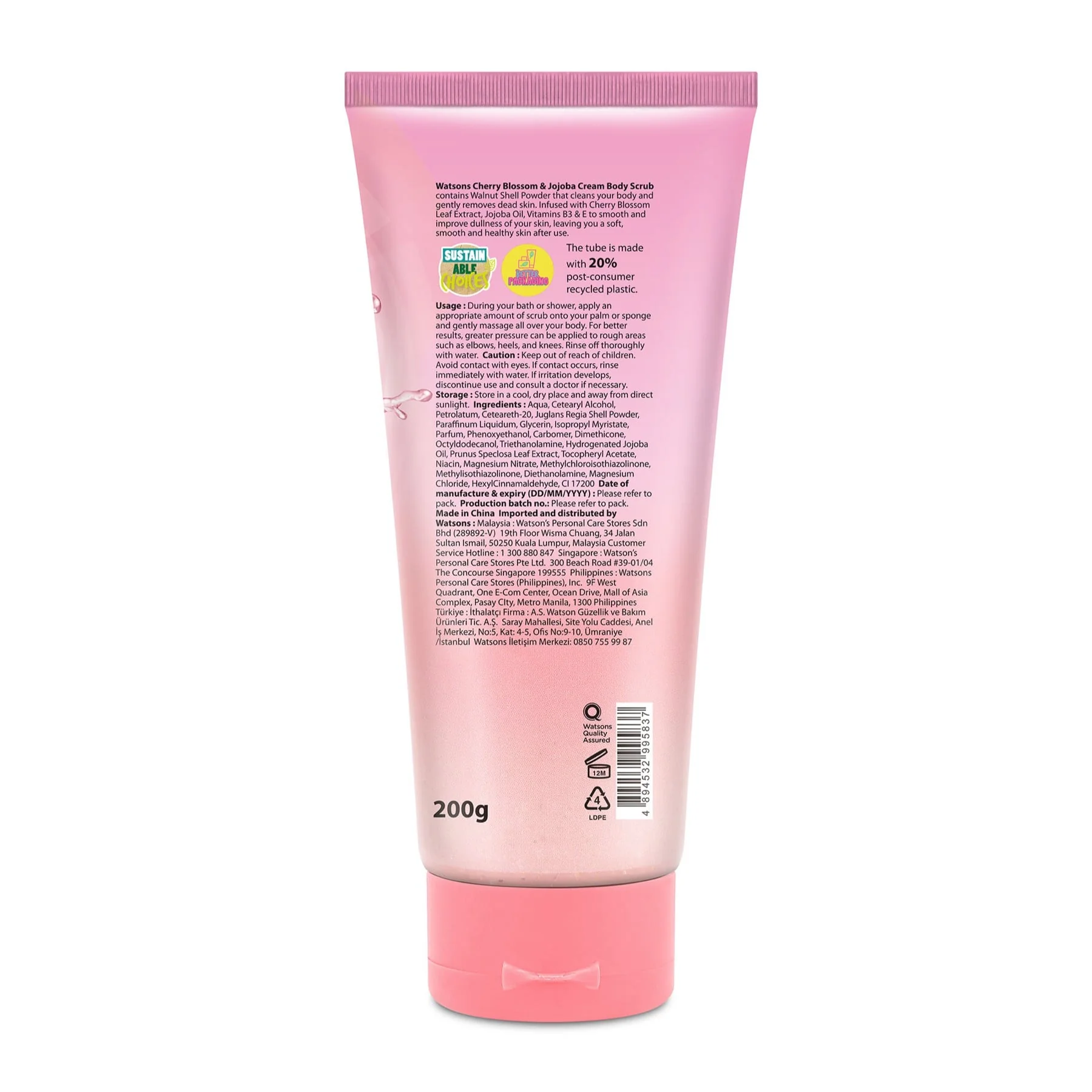 Naturals by Watsons 100% Eco-Friendly Soft Wipes - Image 2