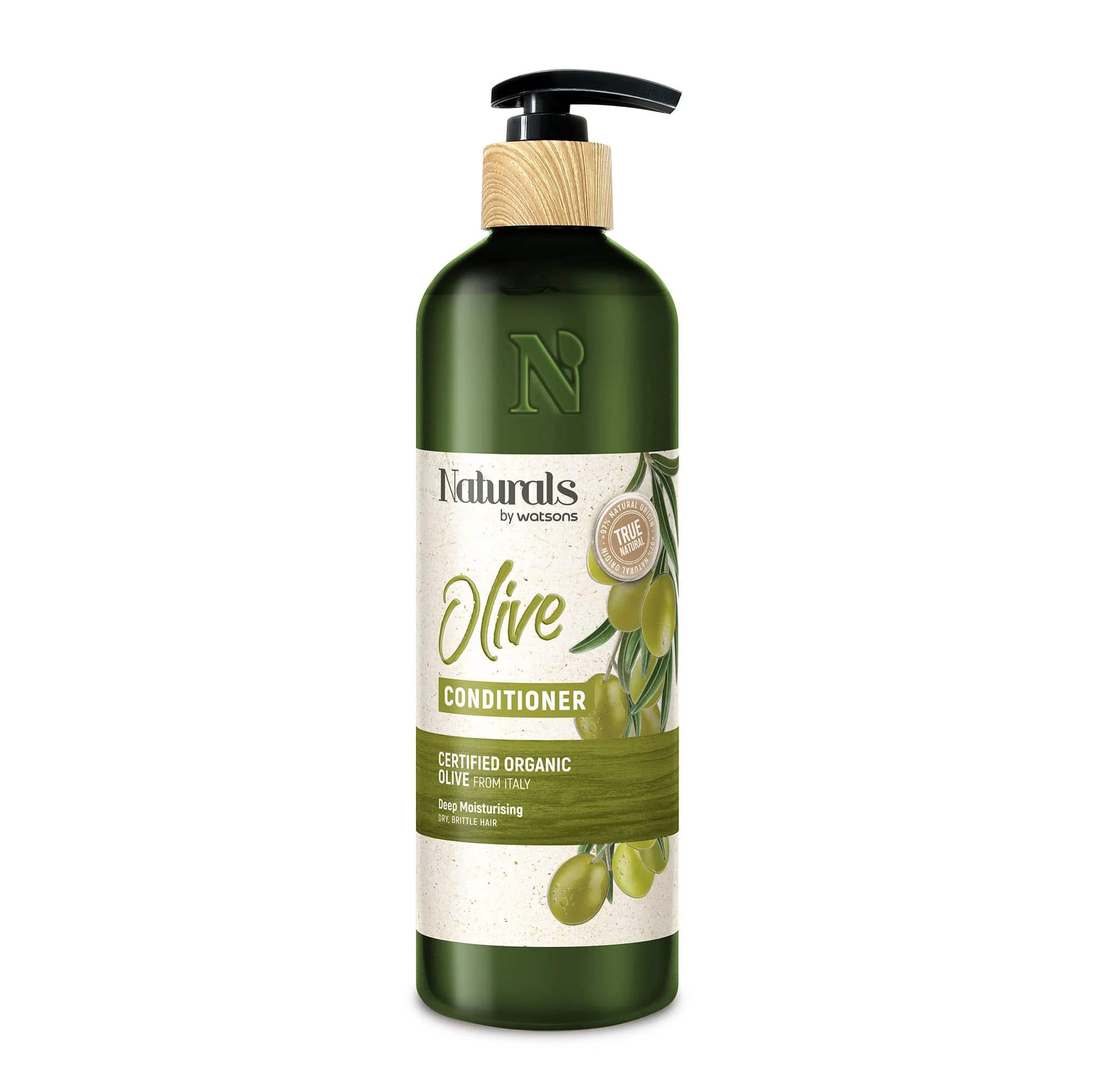 Naturals by Watsons Deep Moisturising Conditioner Olive Dry, Brittle Hair - Image 3