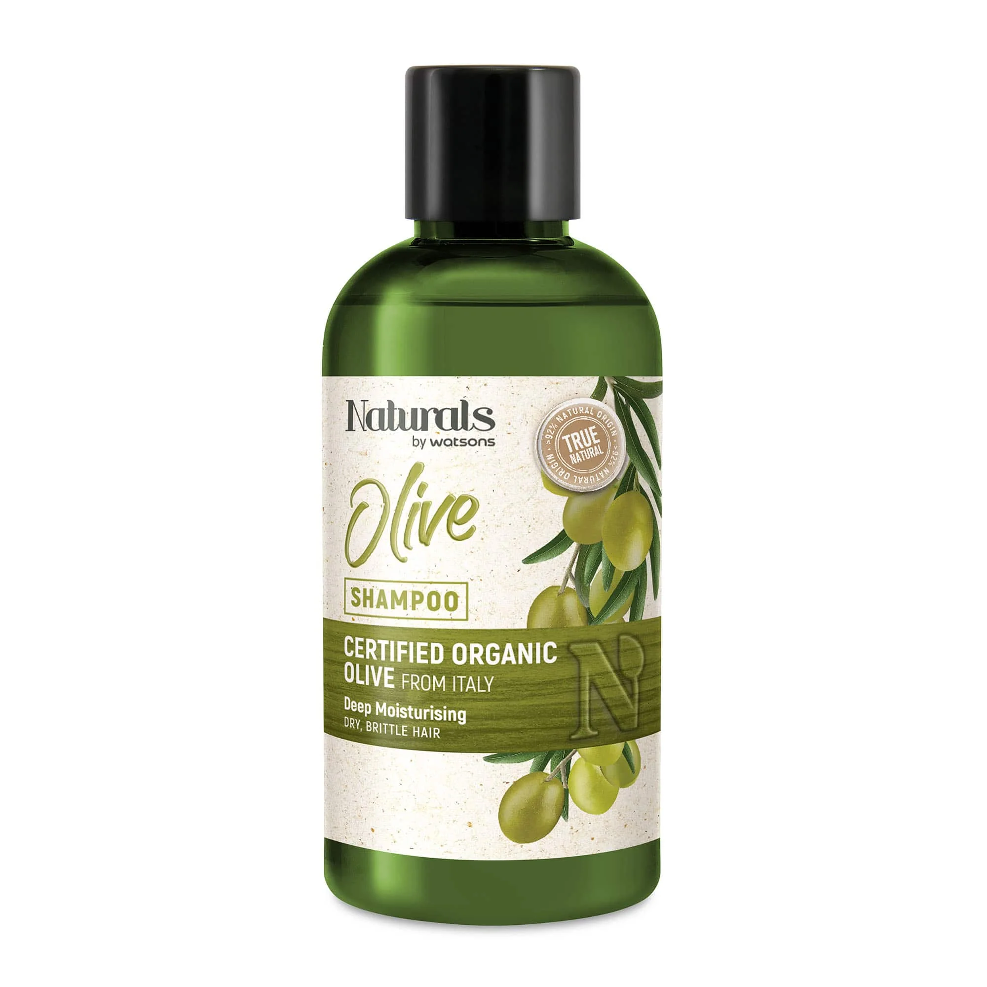 Naturals by Watsons Deep Moisturising Shampoo Olive Dry, Brittle Hair - Image 3
